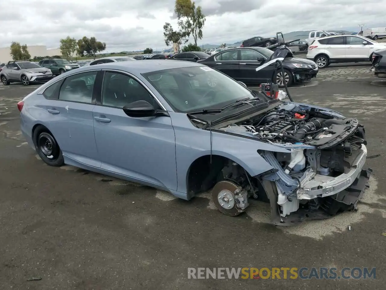 4 Photograph of a damaged car 1HGCV1F38NA075005 HONDA ACCORD 2022