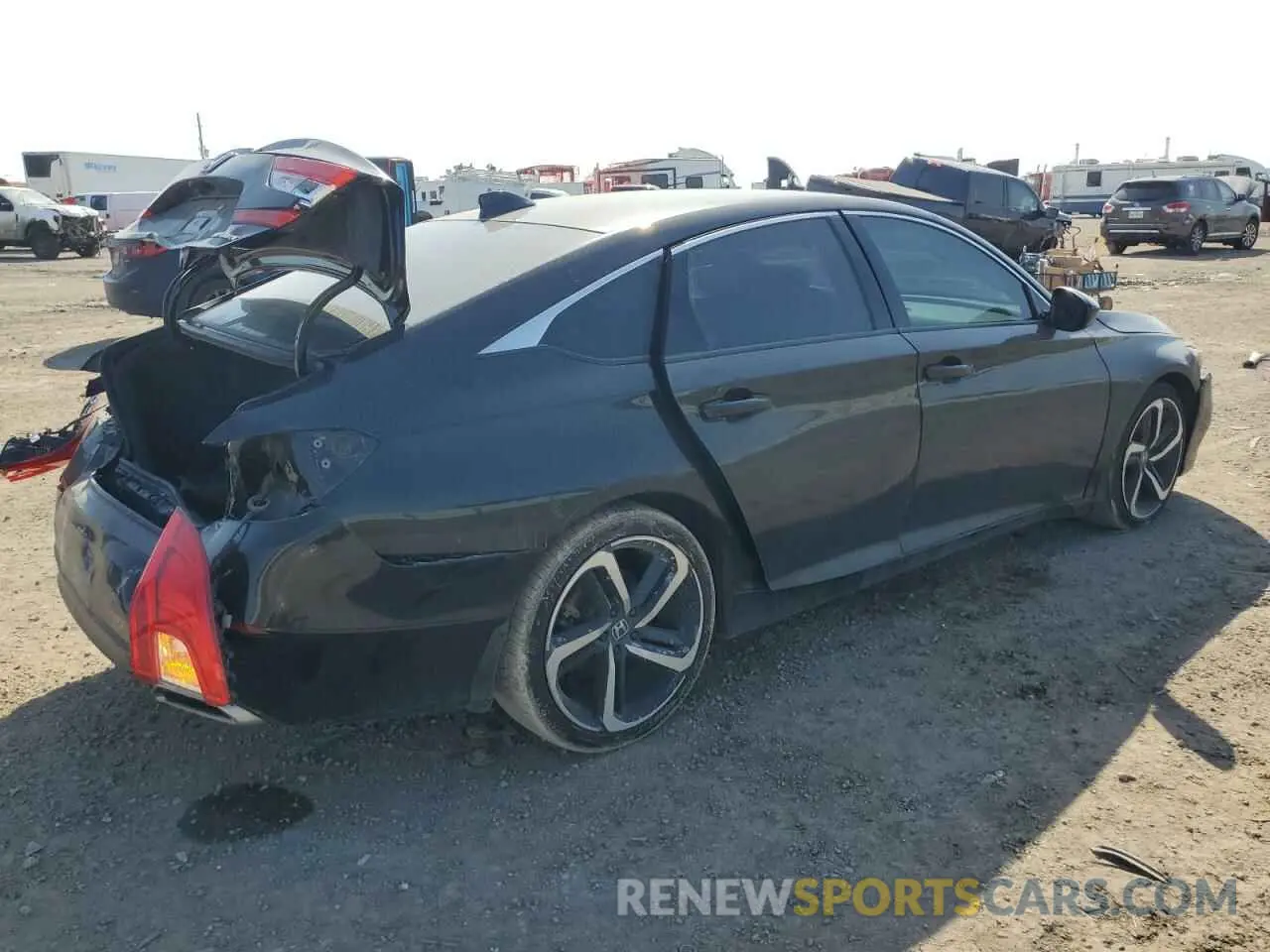 3 Photograph of a damaged car 1HGCV1F38NA080236 HONDA ACCORD 2022