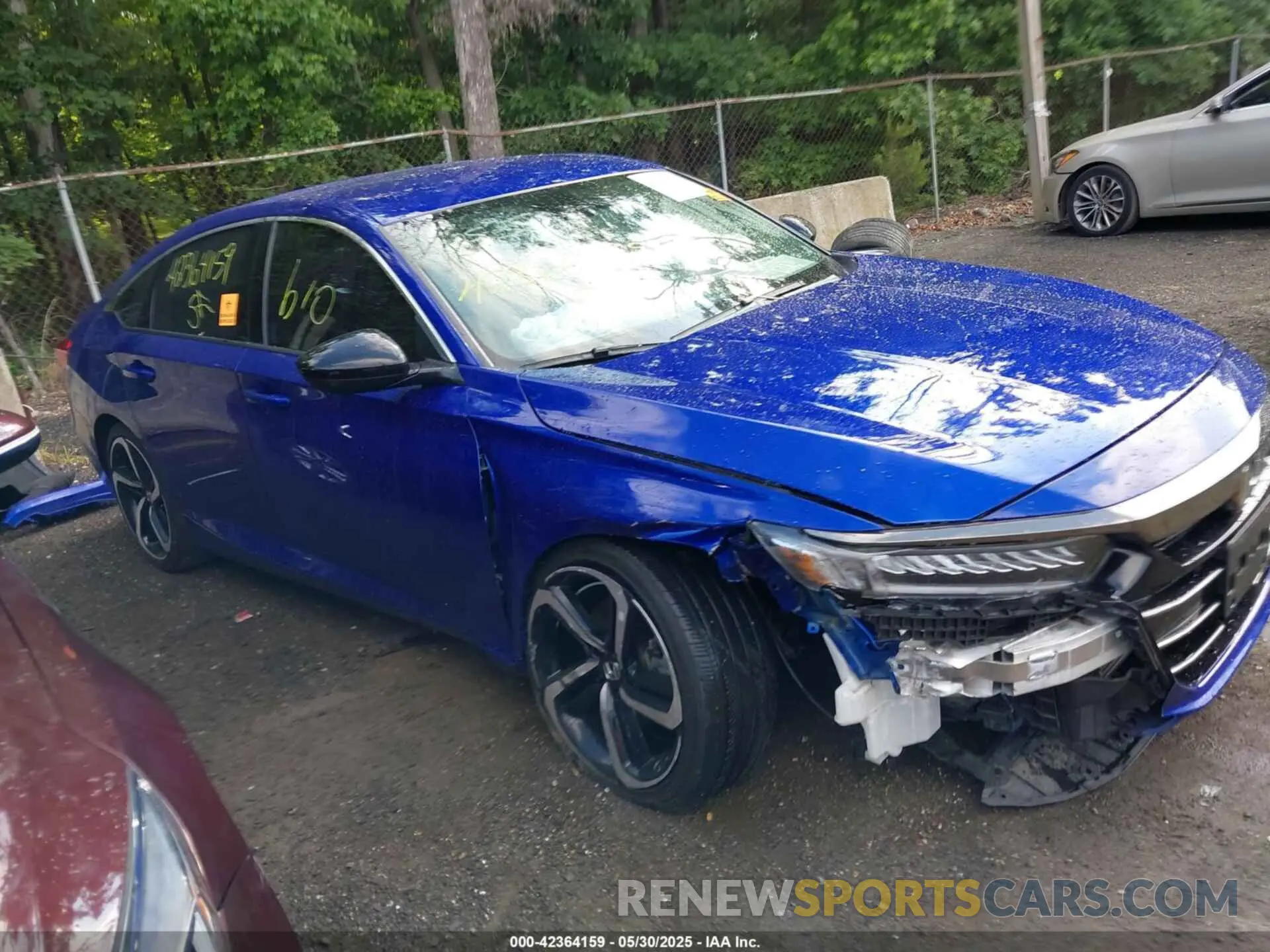 1 Photograph of a damaged car 1HGCV1F38NA090703 HONDA ACCORD 2022