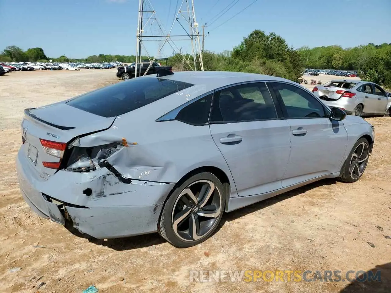 3 Photograph of a damaged car 1HGCV1F38NA092886 HONDA ACCORD 2022