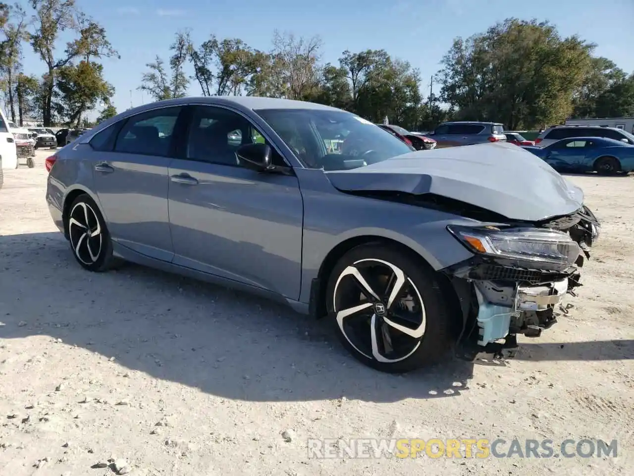 4 Photograph of a damaged car 1HGCV1F38NA093892 HONDA ACCORD 2022