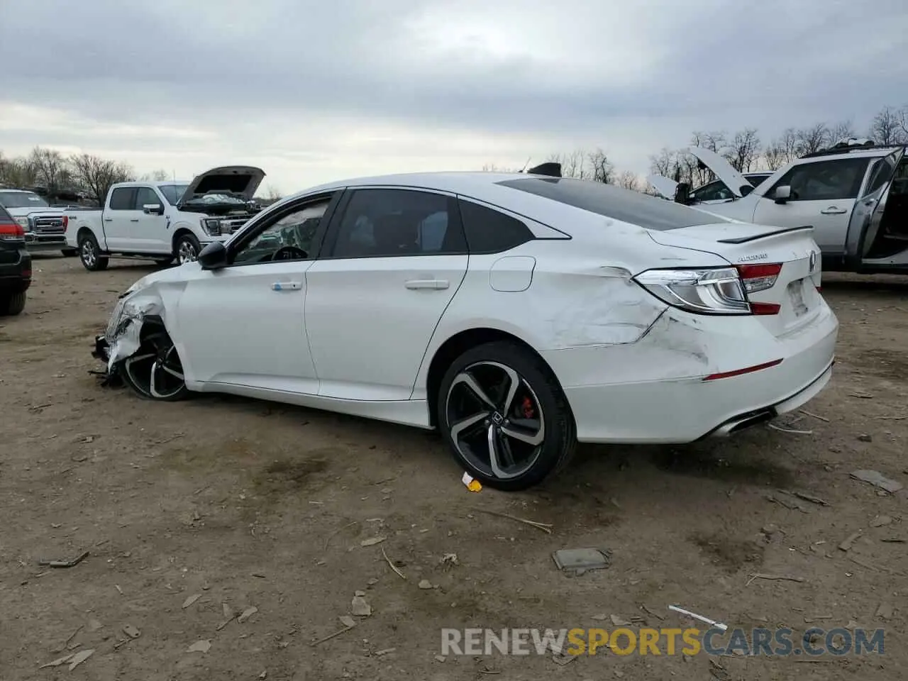 2 Photograph of a damaged car 1HGCV1F39NA001754 HONDA ACCORD 2022