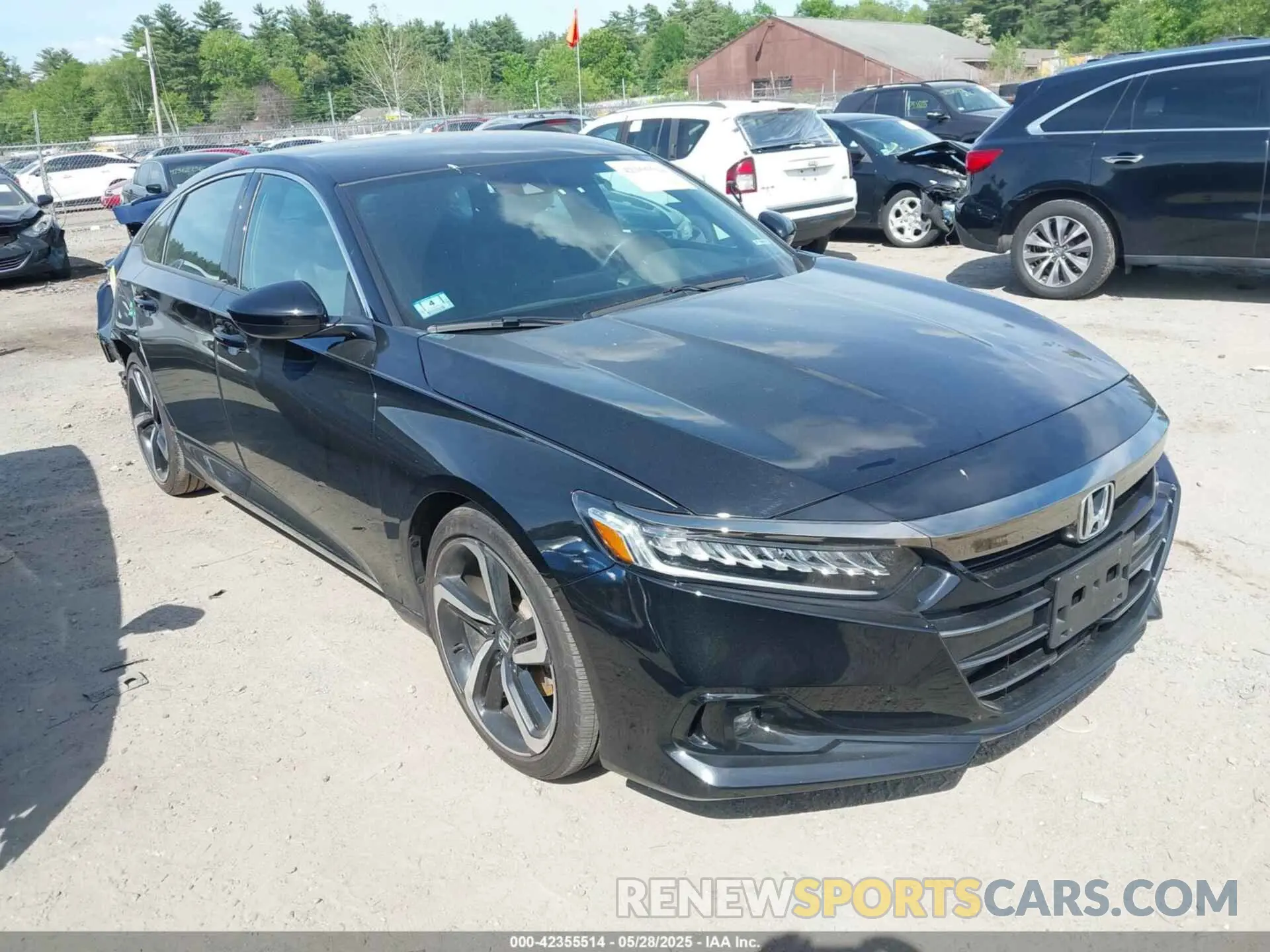 1 Photograph of a damaged car 1HGCV1F39NA023656 HONDA ACCORD 2022