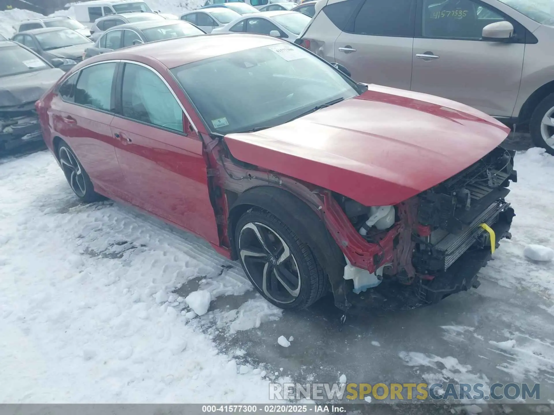 1 Photograph of a damaged car 1HGCV1F39NA030493 HONDA ACCORD 2022
