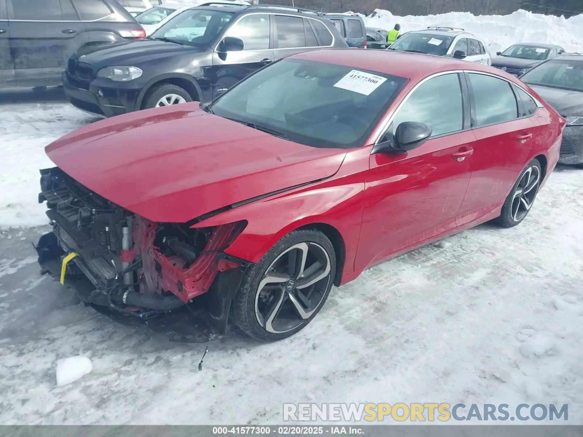2 Photograph of a damaged car 1HGCV1F39NA030493 HONDA ACCORD 2022
