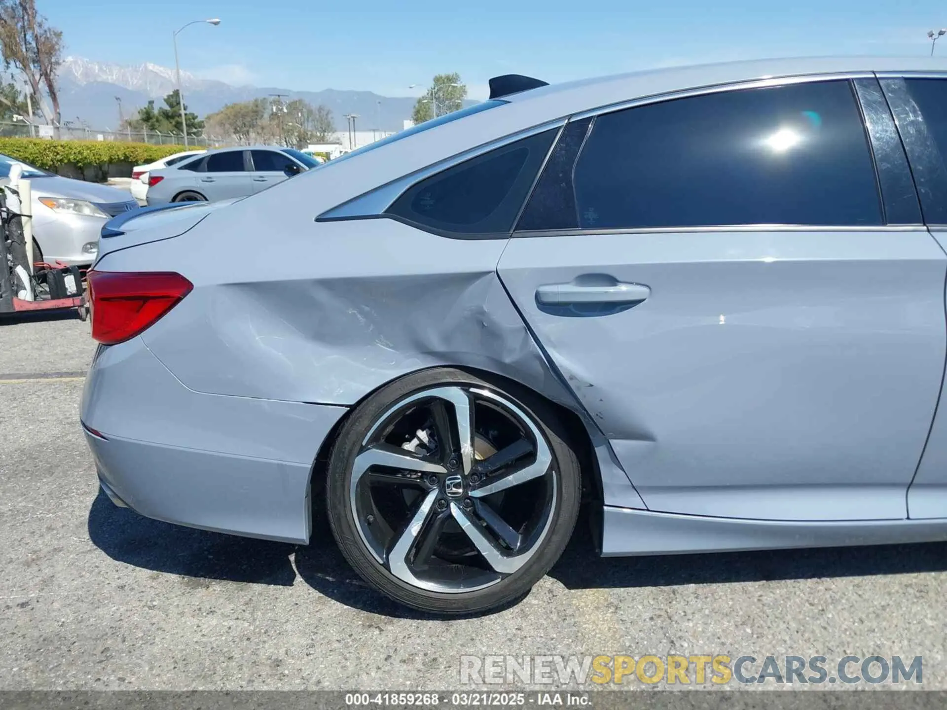 6 Photograph of a damaged car 1HGCV1F39NA064496 HONDA ACCORD 2022