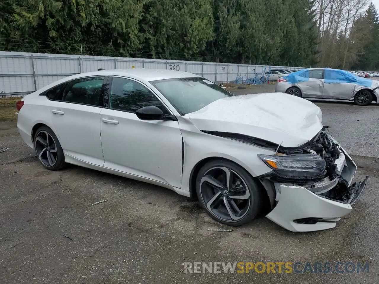 4 Photograph of a damaged car 1HGCV1F39NA066992 HONDA ACCORD 2022