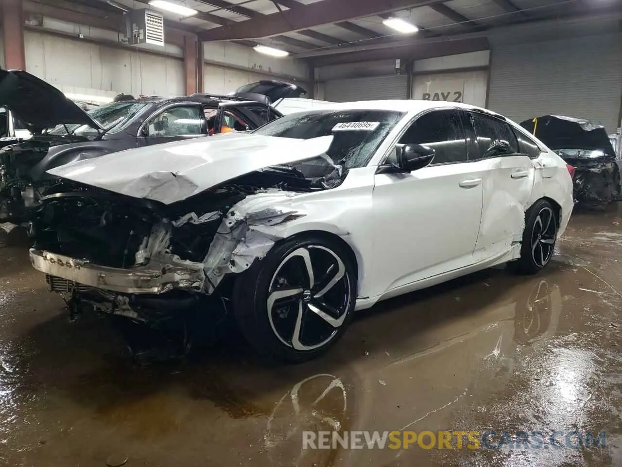 1 Photograph of a damaged car 1HGCV1F39NA073859 HONDA ACCORD 2022