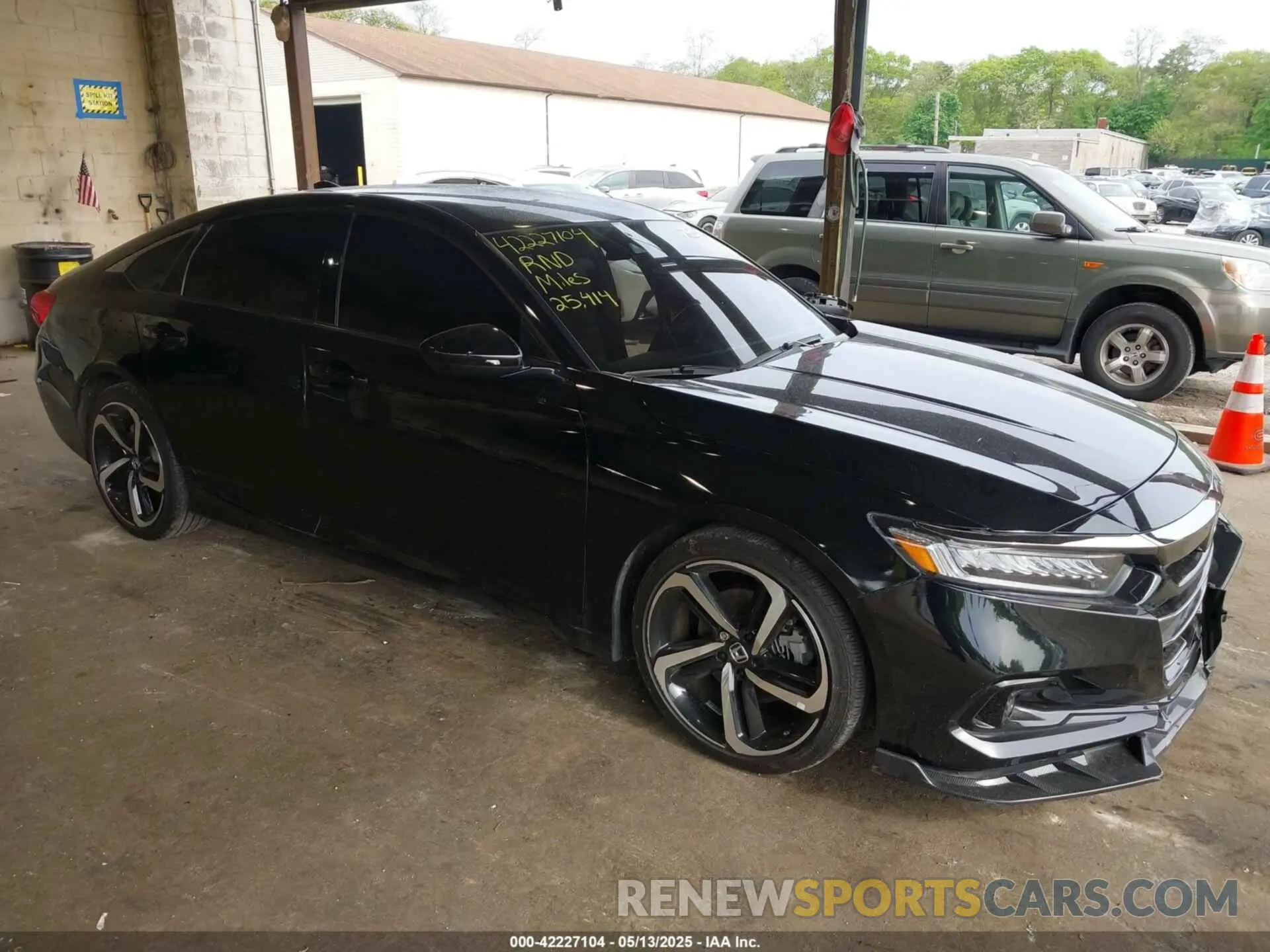1 Photograph of a damaged car 1HGCV1F39NA087809 HONDA ACCORD 2022