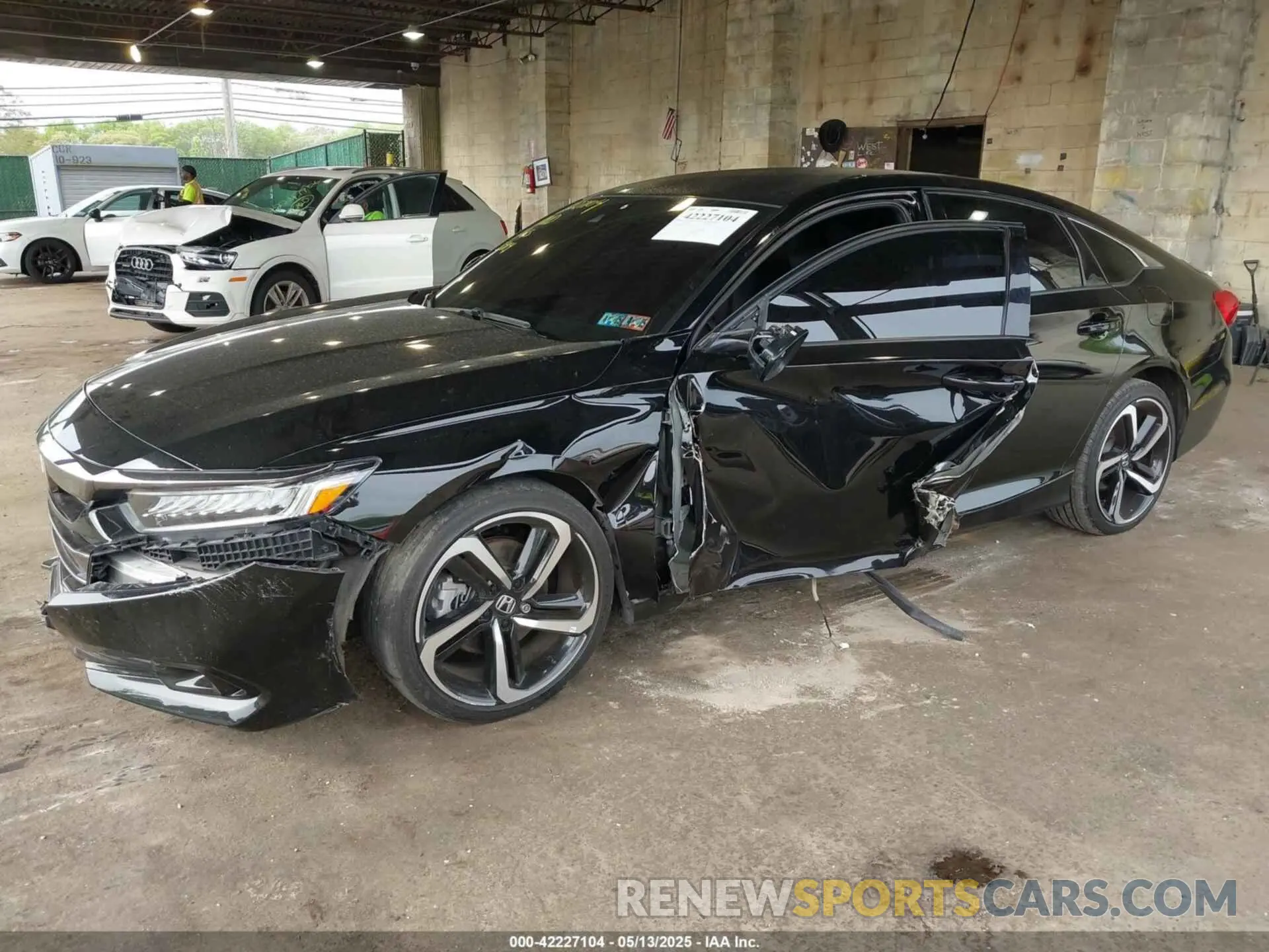 2 Photograph of a damaged car 1HGCV1F39NA087809 HONDA ACCORD 2022