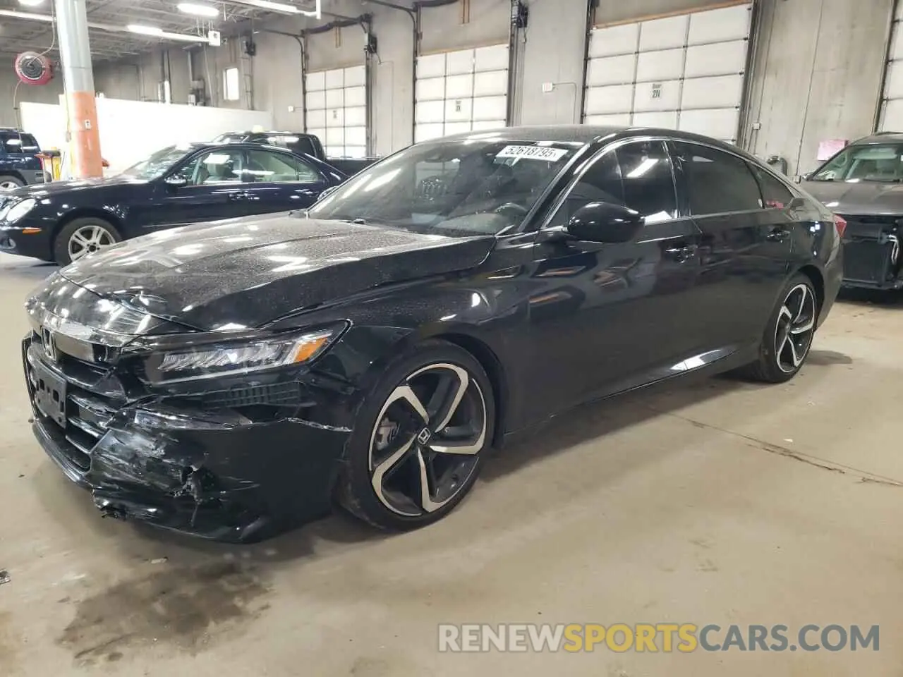 1 Photograph of a damaged car 1HGCV1F39NA100073 HONDA ACCORD 2022
