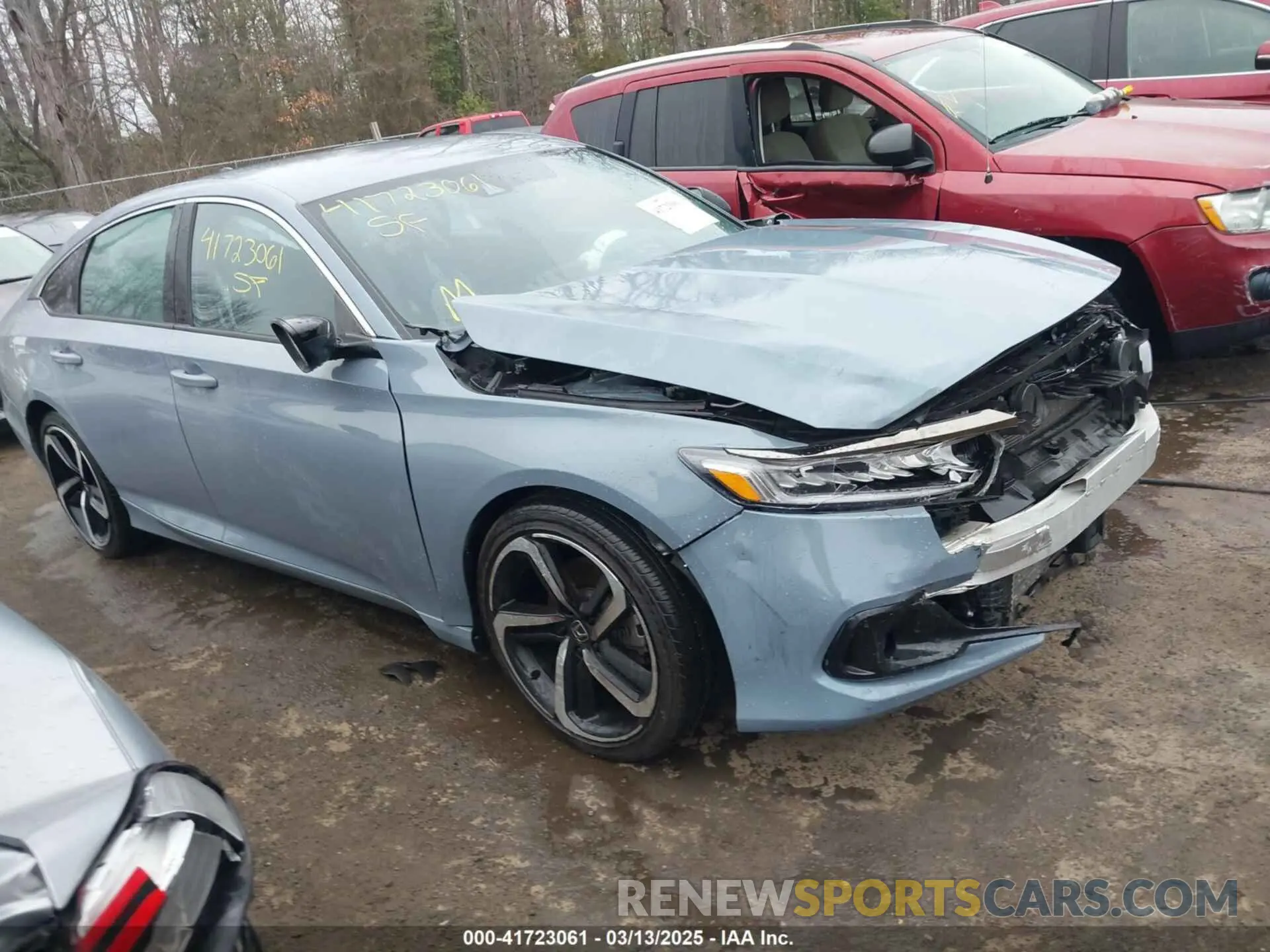 1 Photograph of a damaged car 1HGCV1F39NA121912 HONDA ACCORD 2022
