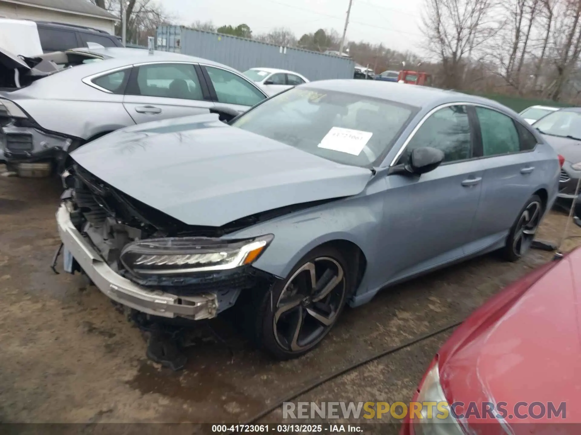 2 Photograph of a damaged car 1HGCV1F39NA121912 HONDA ACCORD 2022