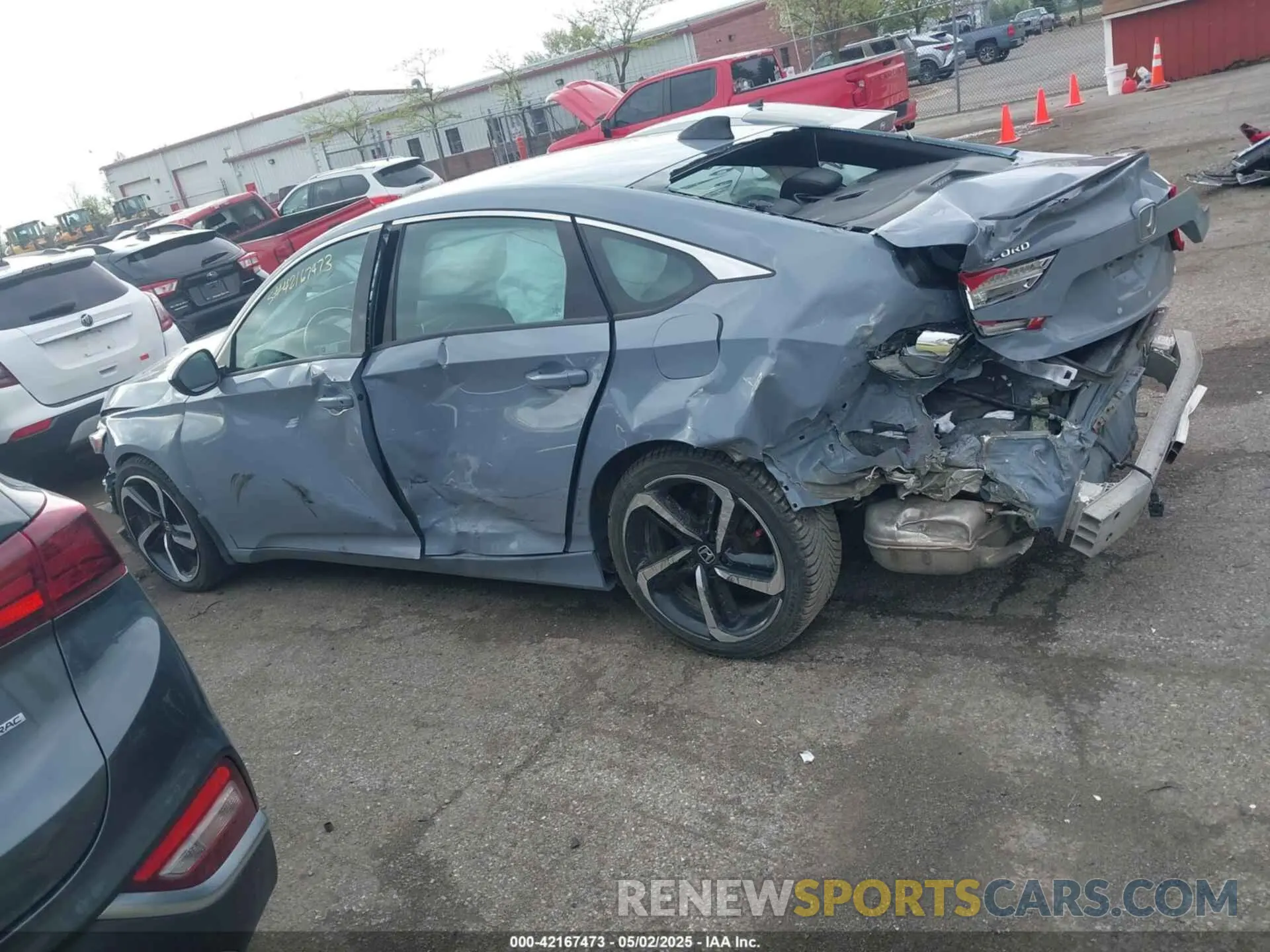 14 Photograph of a damaged car 1HGCV1F3XNA014044 HONDA ACCORD 2022