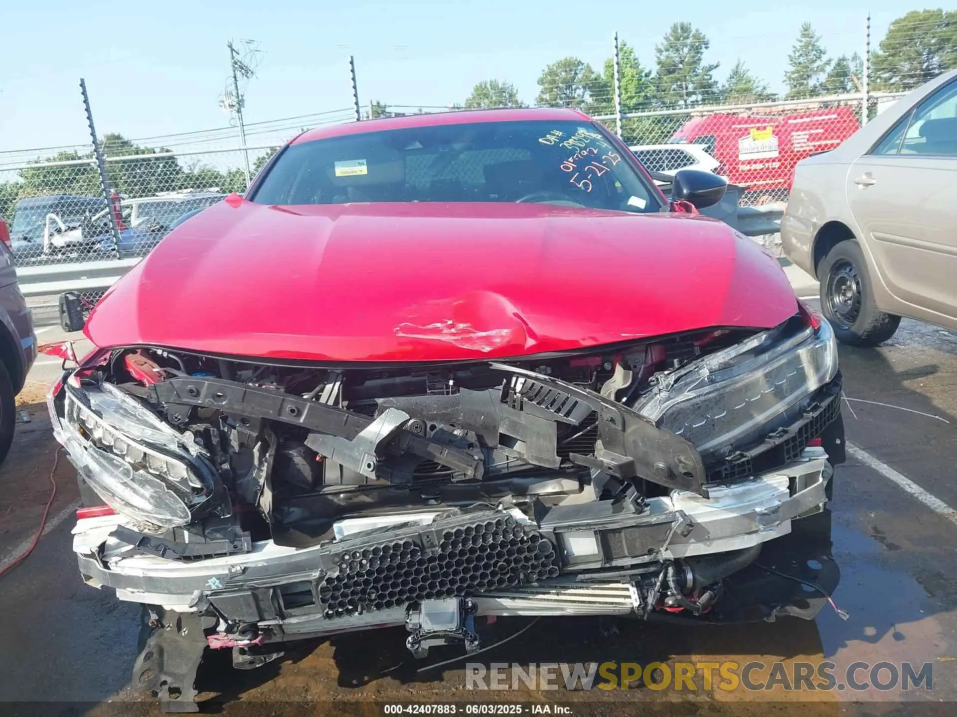 12 Photograph of a damaged car 1HGCV1F3XNA015792 HONDA ACCORD 2022
