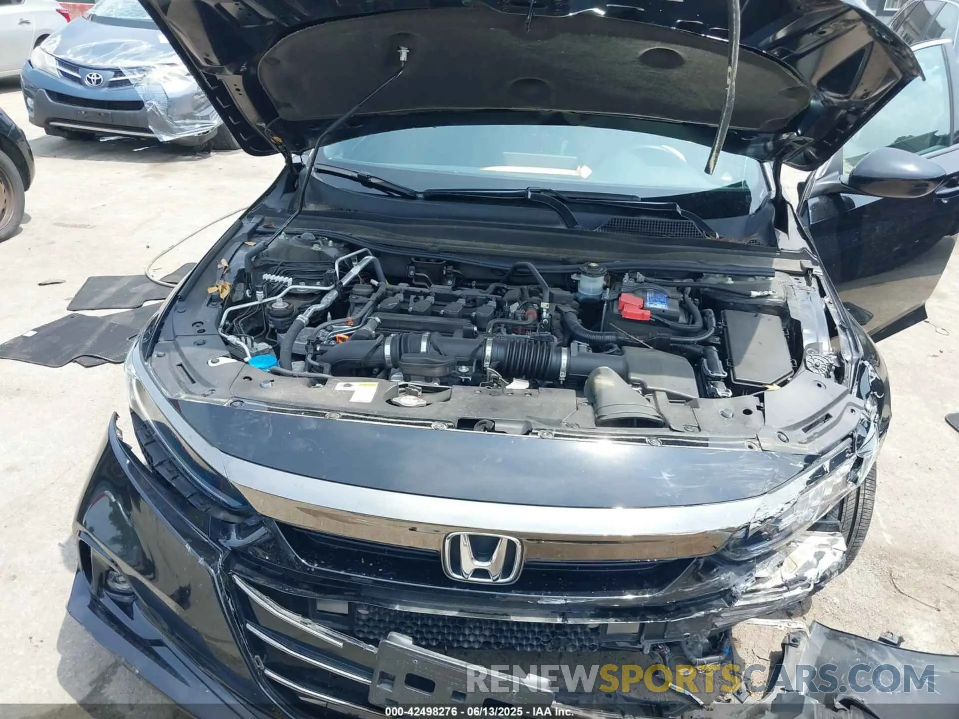 10 Photograph of a damaged car 1HGCV1F3XNA017879 HONDA ACCORD 2022