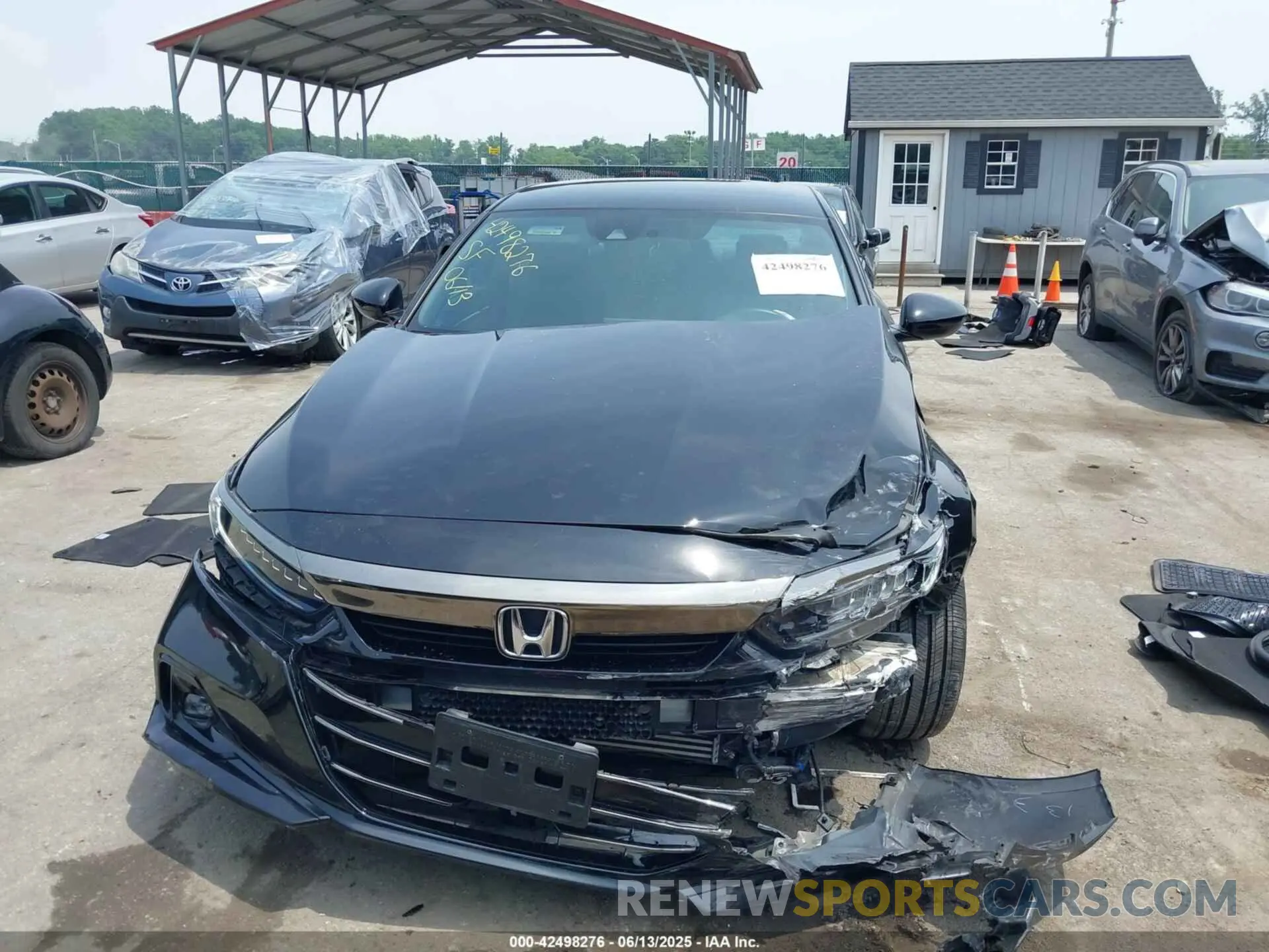 12 Photograph of a damaged car 1HGCV1F3XNA017879 HONDA ACCORD 2022