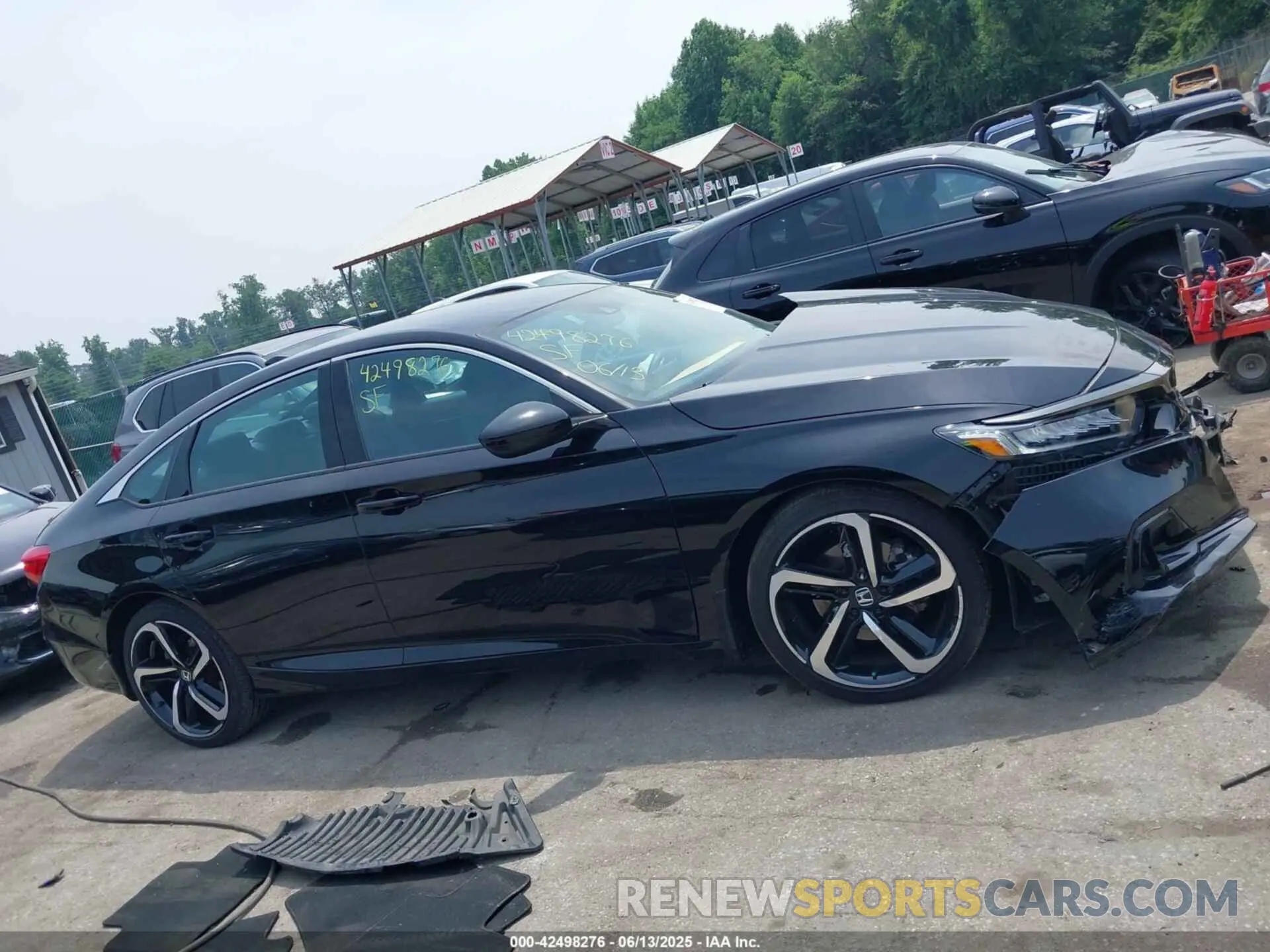 13 Photograph of a damaged car 1HGCV1F3XNA017879 HONDA ACCORD 2022