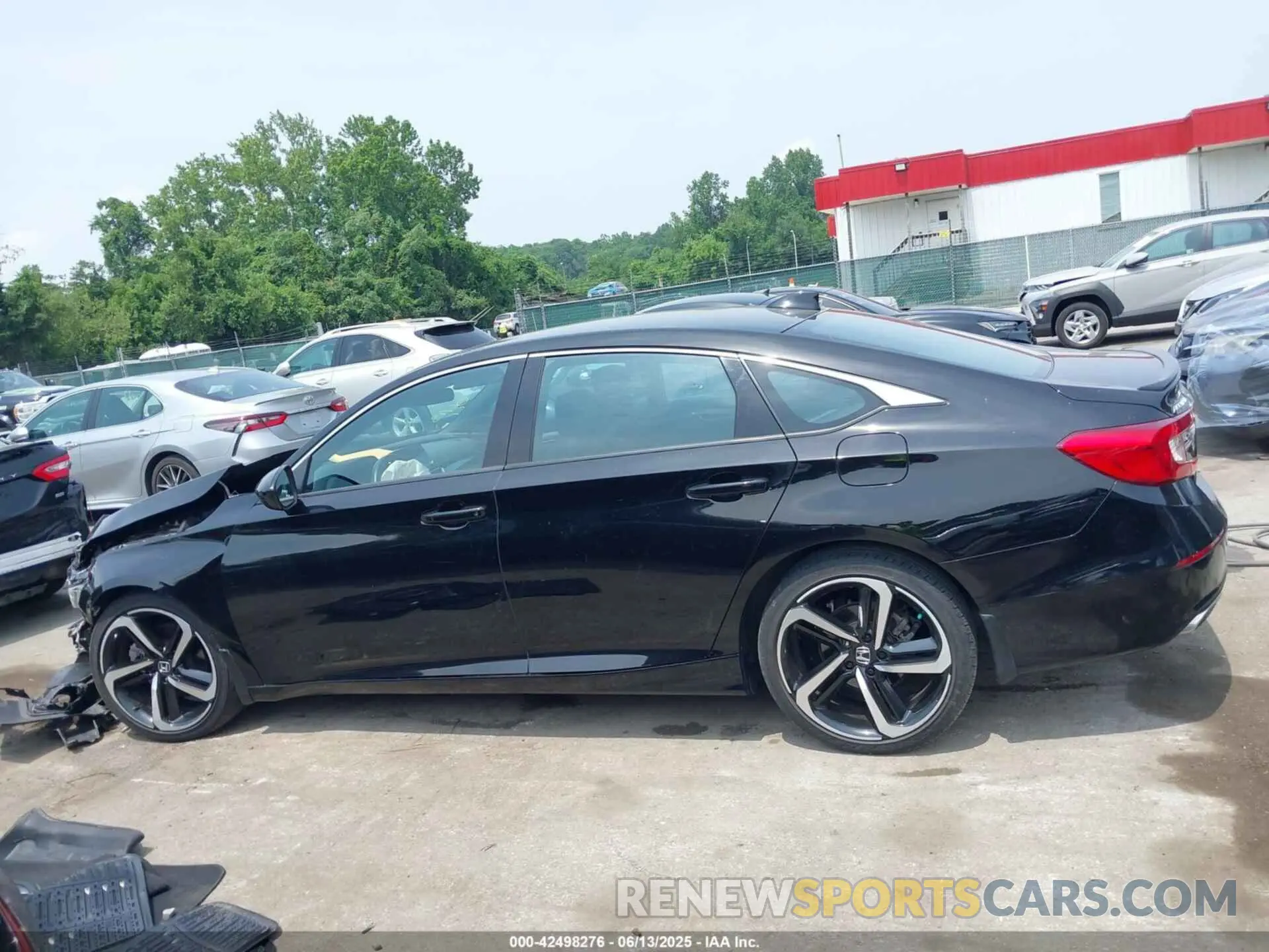 14 Photograph of a damaged car 1HGCV1F3XNA017879 HONDA ACCORD 2022