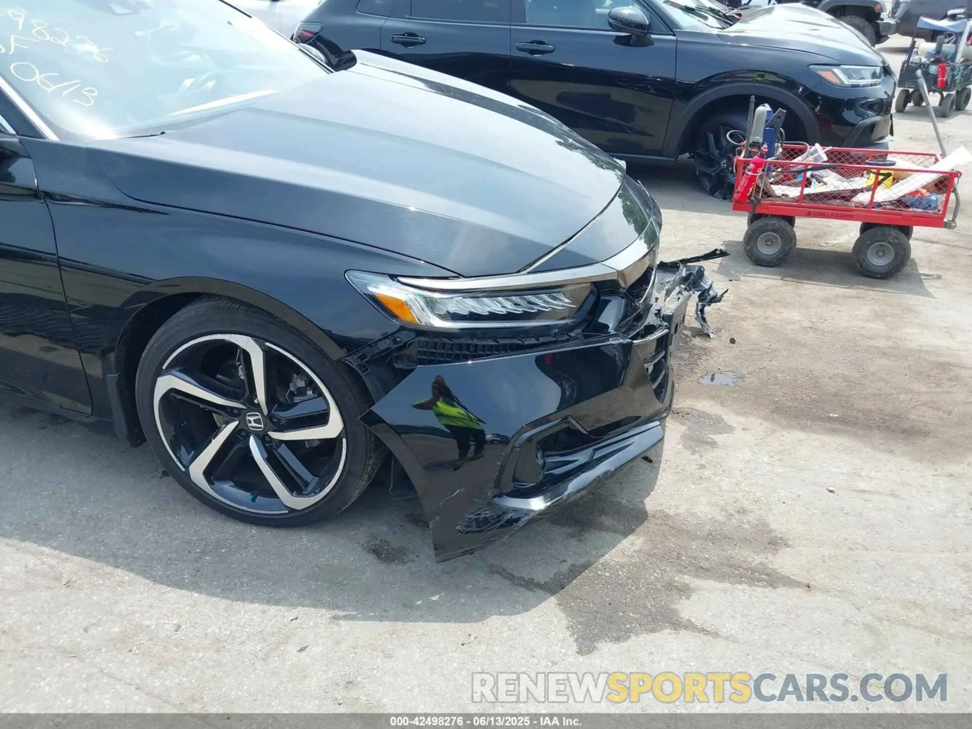 17 Photograph of a damaged car 1HGCV1F3XNA017879 HONDA ACCORD 2022