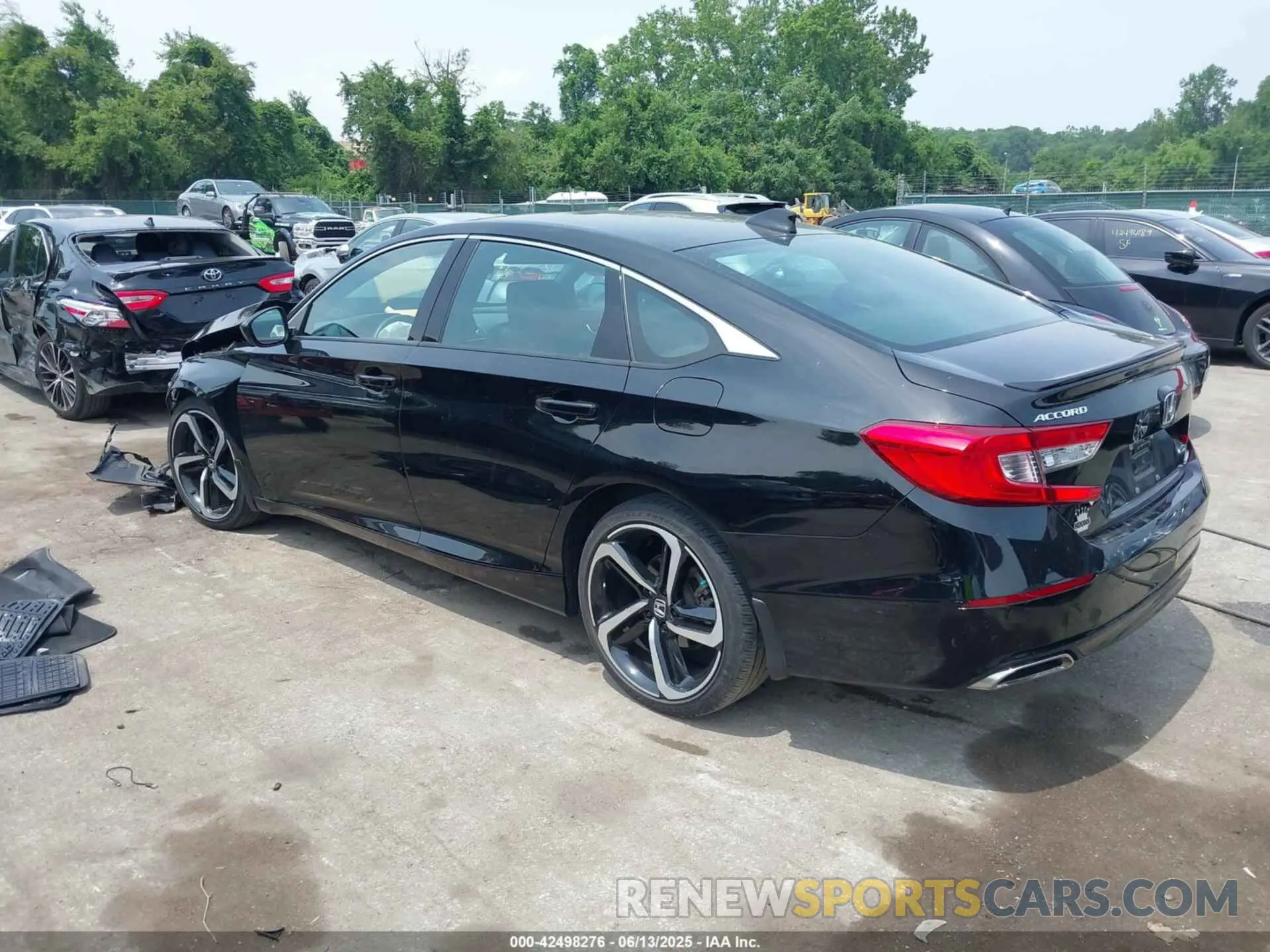 3 Photograph of a damaged car 1HGCV1F3XNA017879 HONDA ACCORD 2022