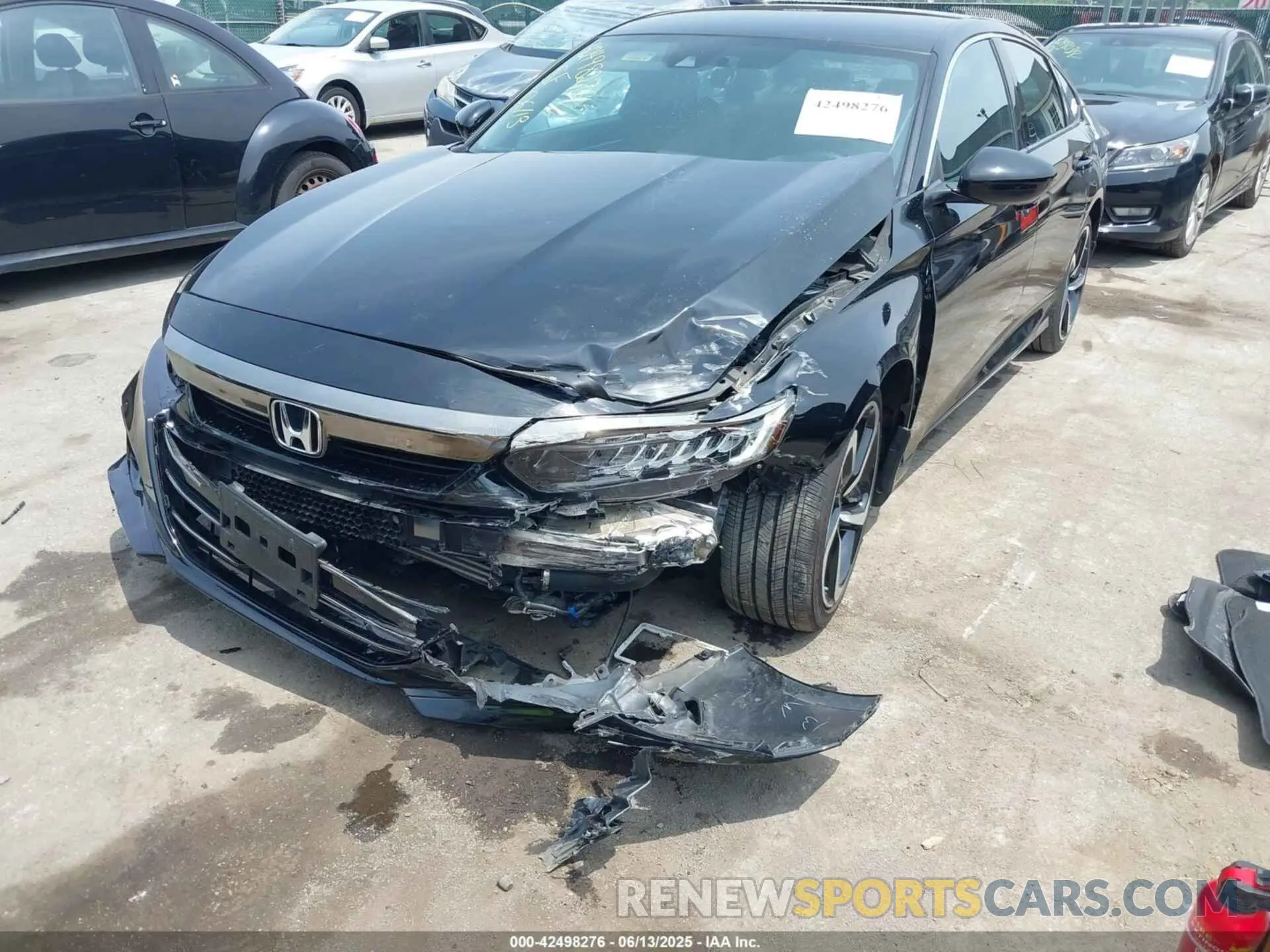 6 Photograph of a damaged car 1HGCV1F3XNA017879 HONDA ACCORD 2022