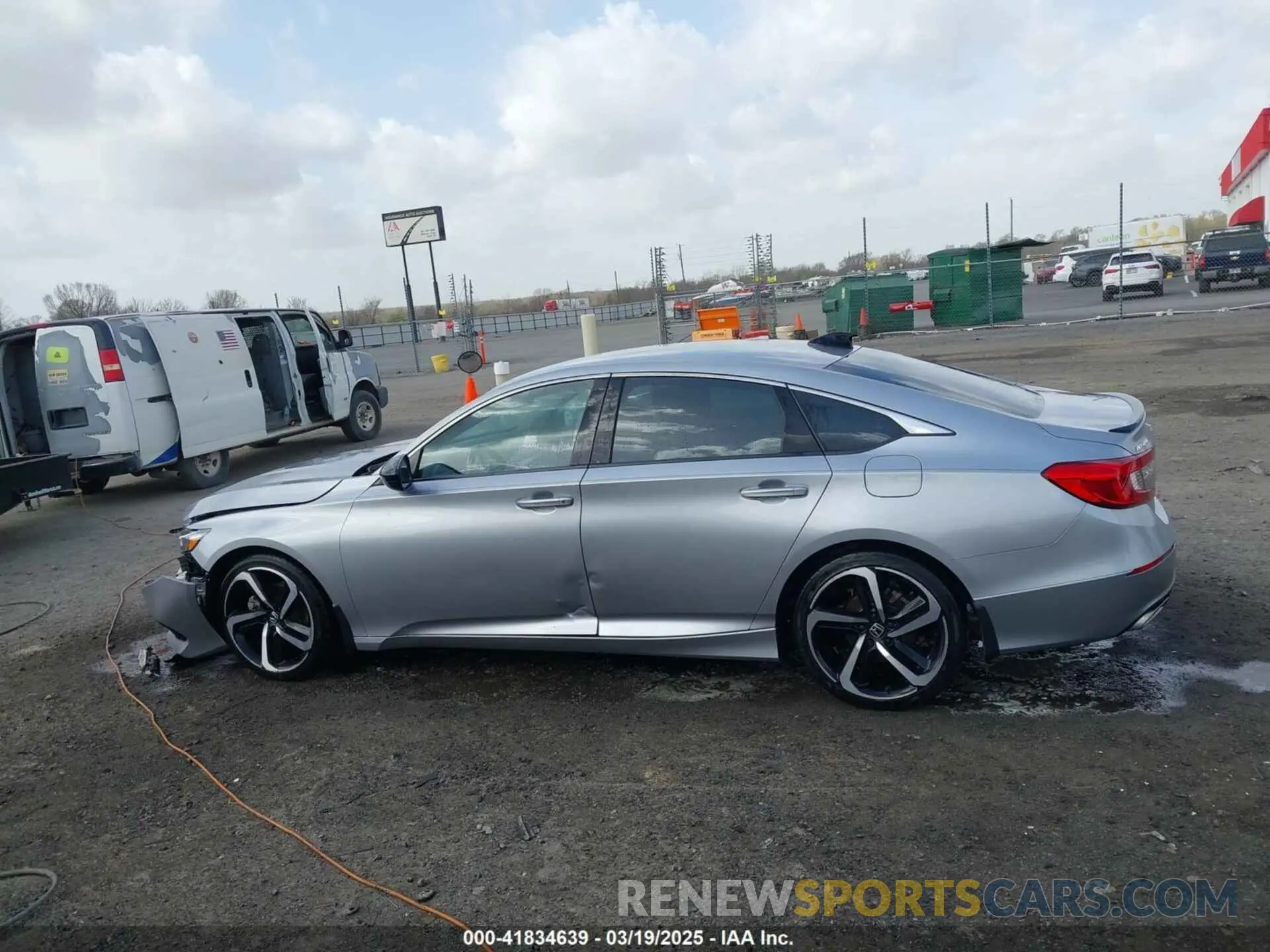 14 Photograph of a damaged car 1HGCV1F3XNA022001 HONDA ACCORD 2022