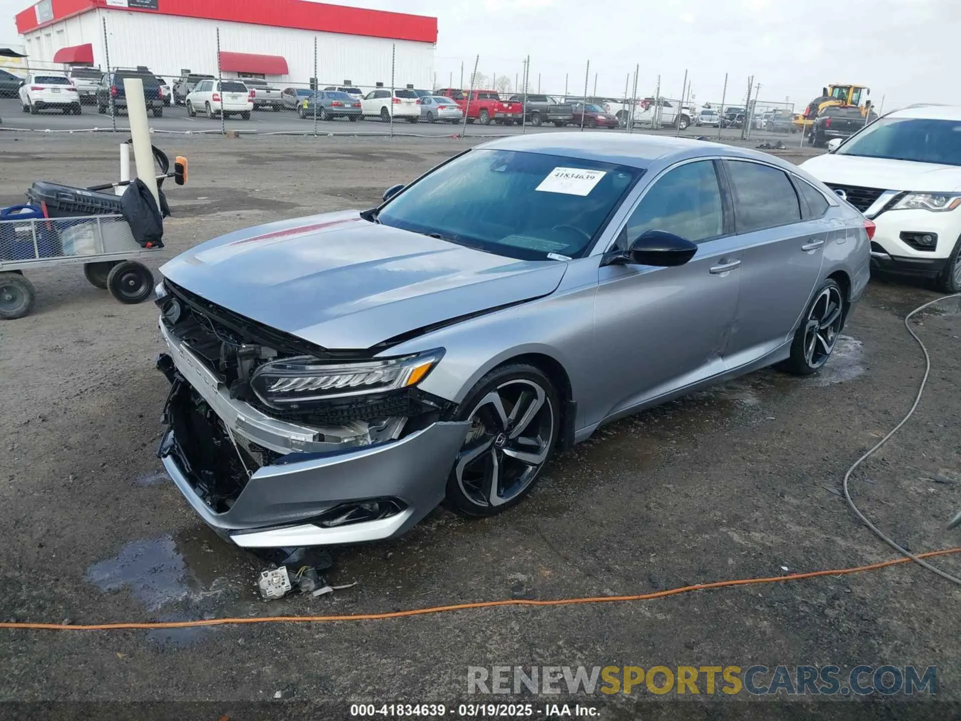 2 Photograph of a damaged car 1HGCV1F3XNA022001 HONDA ACCORD 2022
