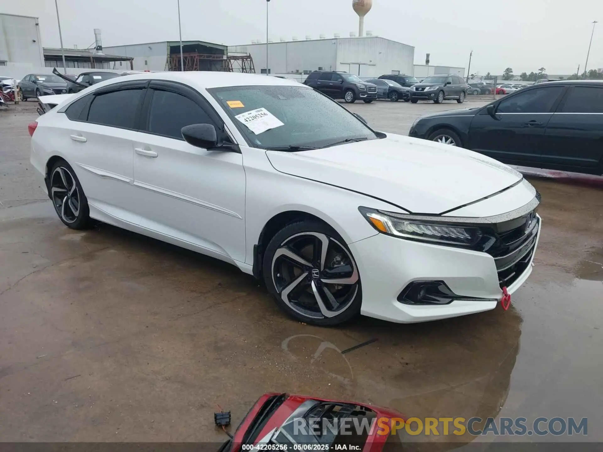 1 Photograph of a damaged car 1HGCV1F3XNA024041 HONDA ACCORD 2022