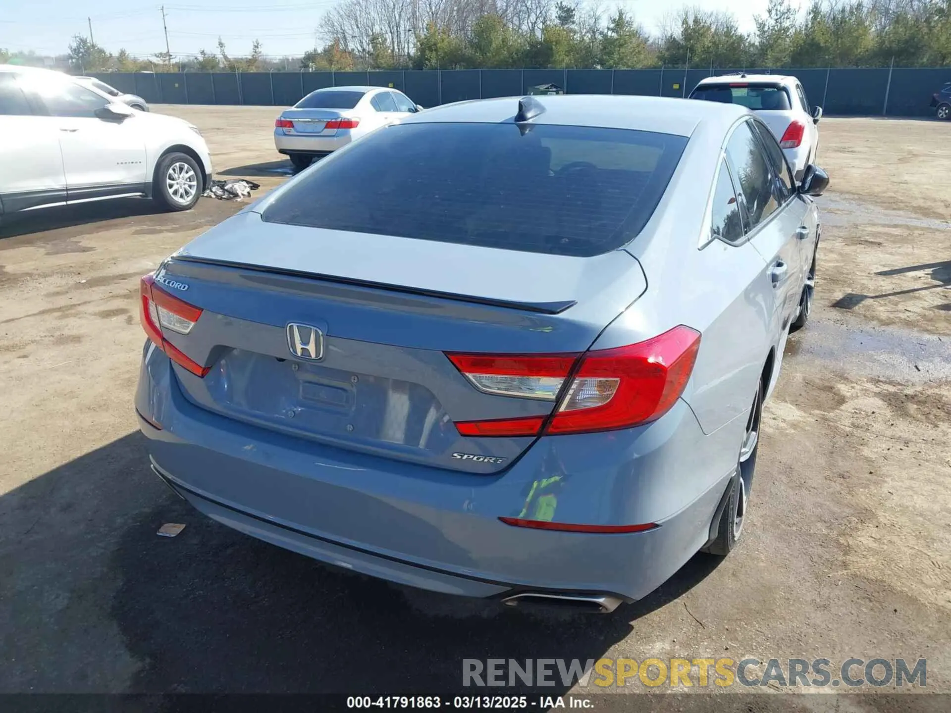 4 Photograph of a damaged car 1HGCV1F3XNA025528 HONDA ACCORD 2022