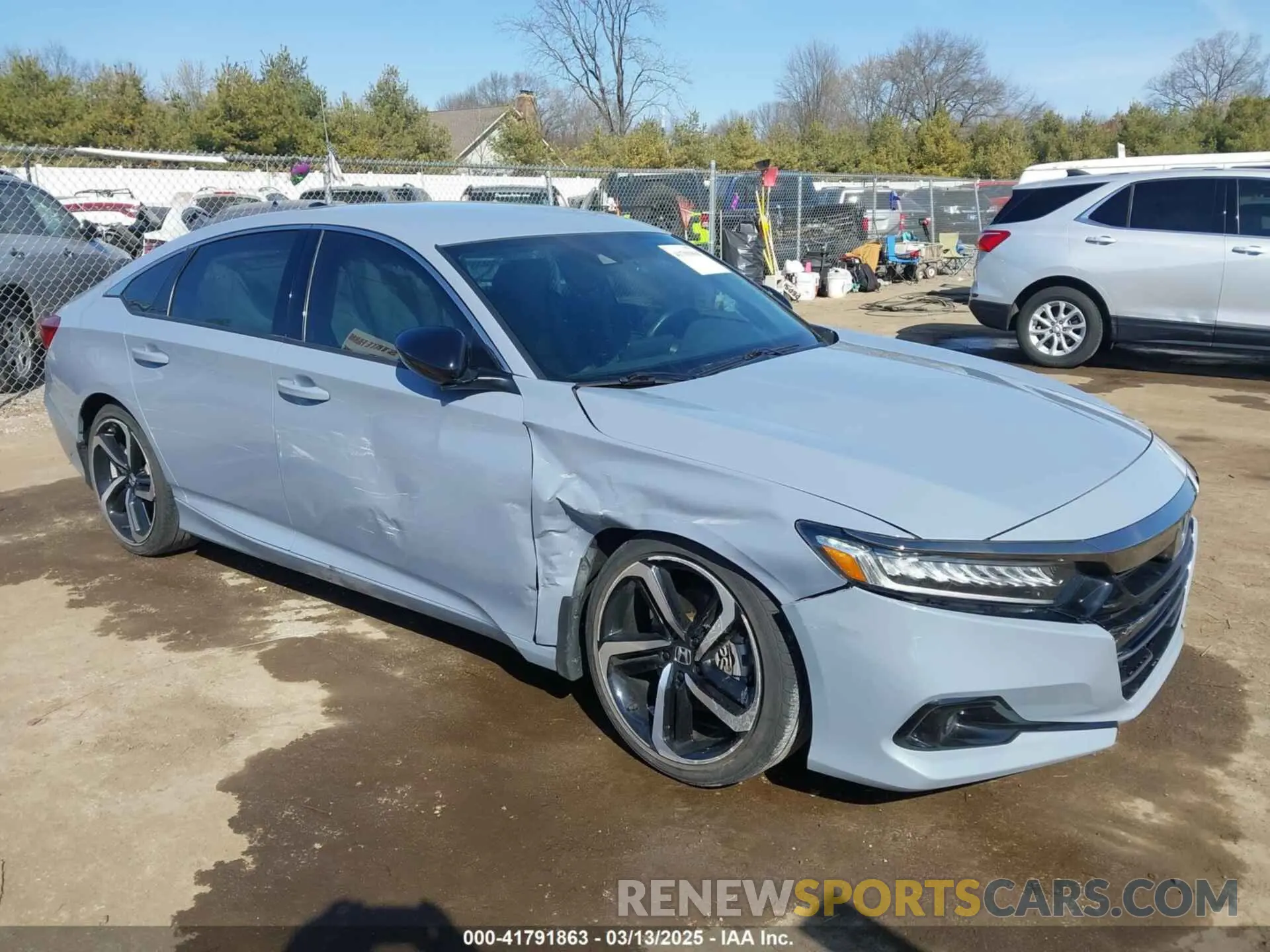6 Photograph of a damaged car 1HGCV1F3XNA025528 HONDA ACCORD 2022