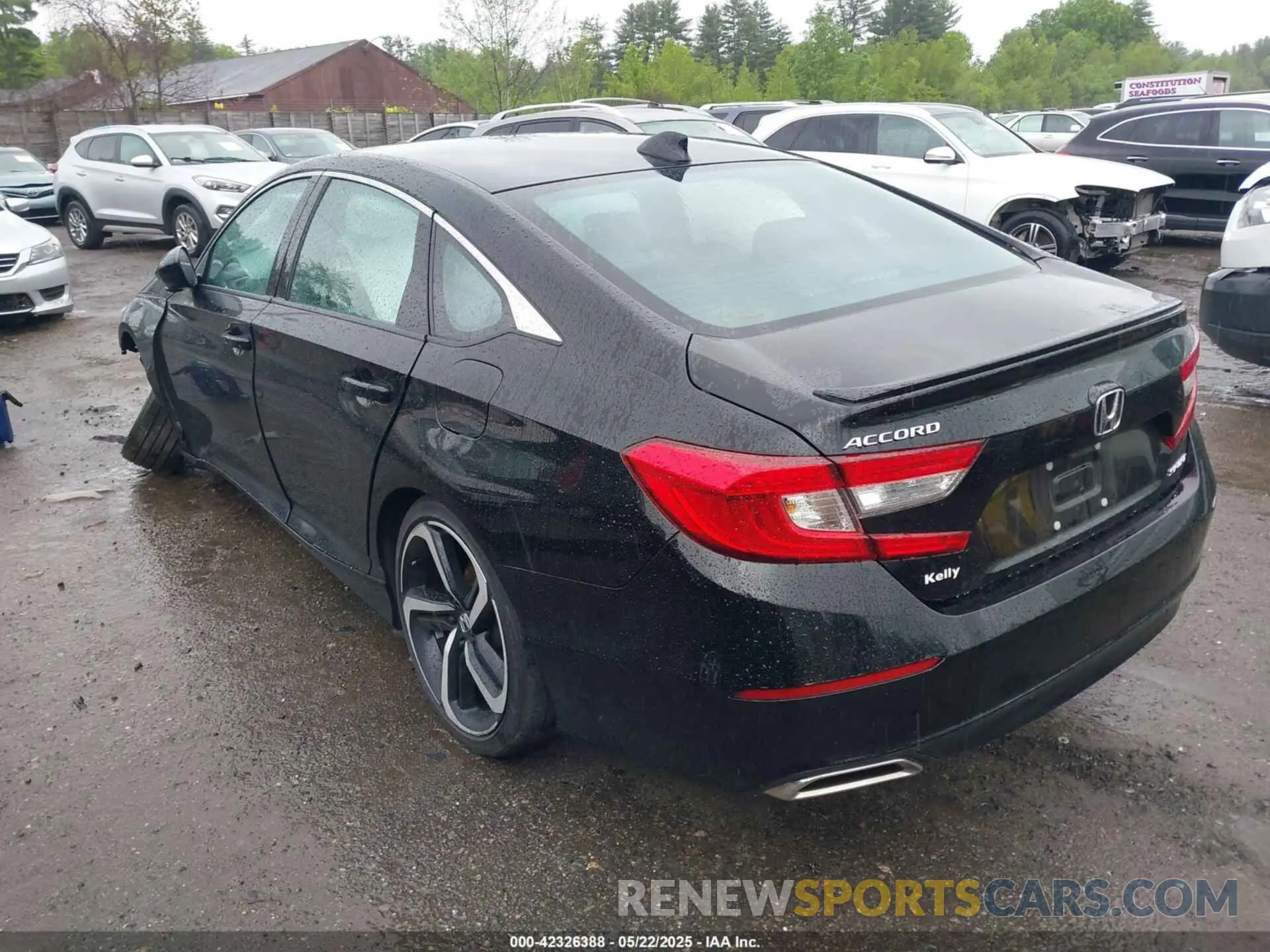 14 Photograph of a damaged car 1HGCV1F3XNA031541 HONDA ACCORD 2022