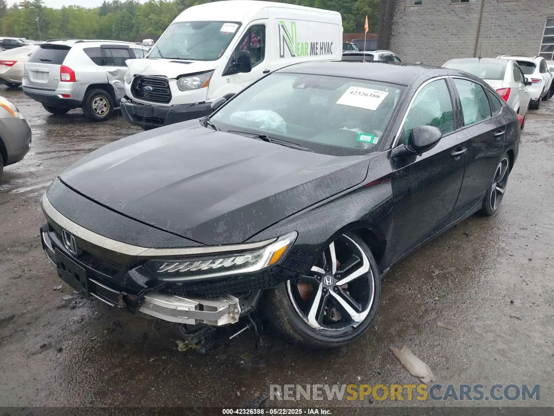 2 Photograph of a damaged car 1HGCV1F3XNA031541 HONDA ACCORD 2022