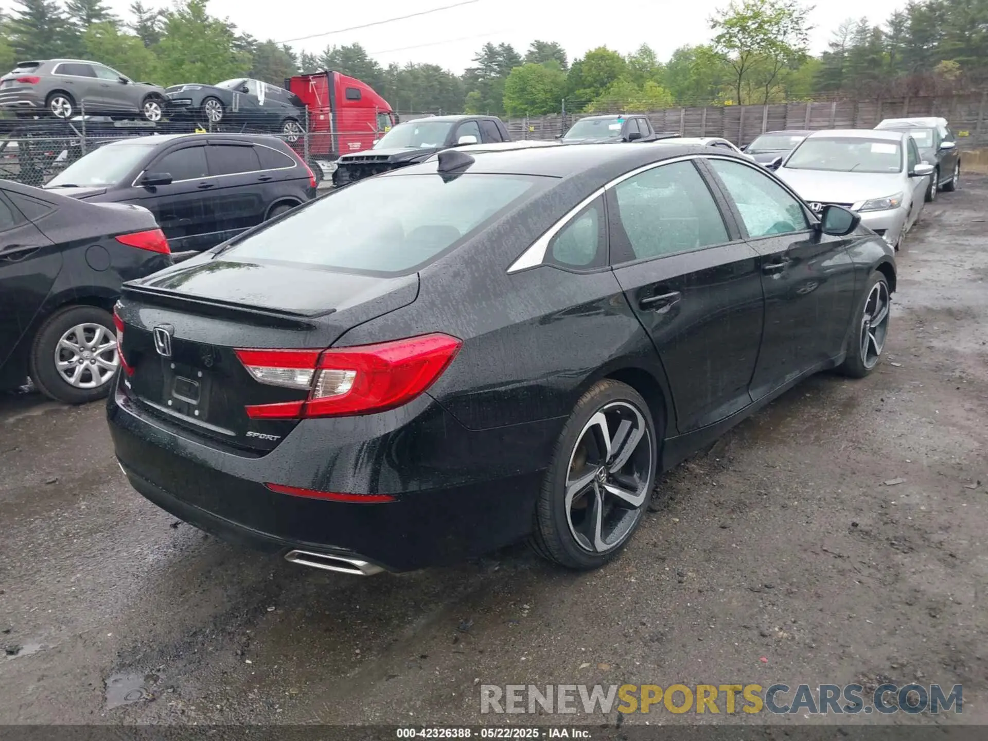 4 Photograph of a damaged car 1HGCV1F3XNA031541 HONDA ACCORD 2022