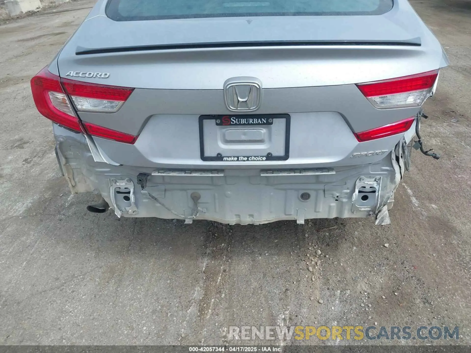 6 Photograph of a damaged car 1HGCV1F3XNA042331 HONDA ACCORD 2022