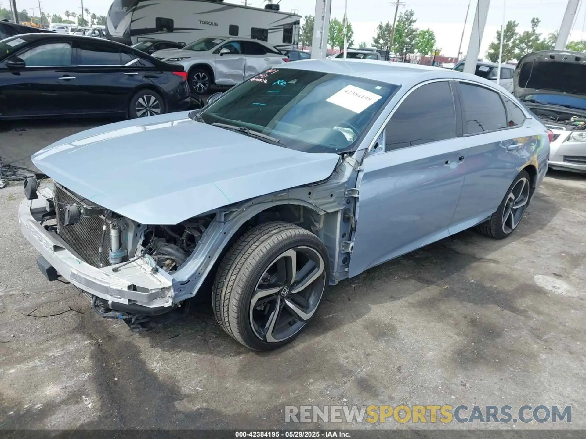 2 Photograph of a damaged car 1HGCV1F3XNA053152 HONDA ACCORD 2022