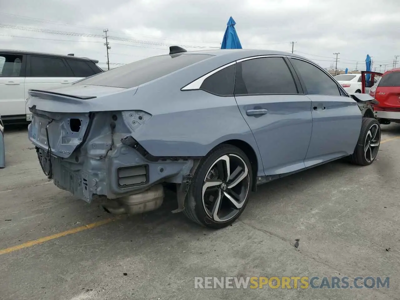 3 Photograph of a damaged car 1HGCV1F3XNA068718 HONDA ACCORD 2022