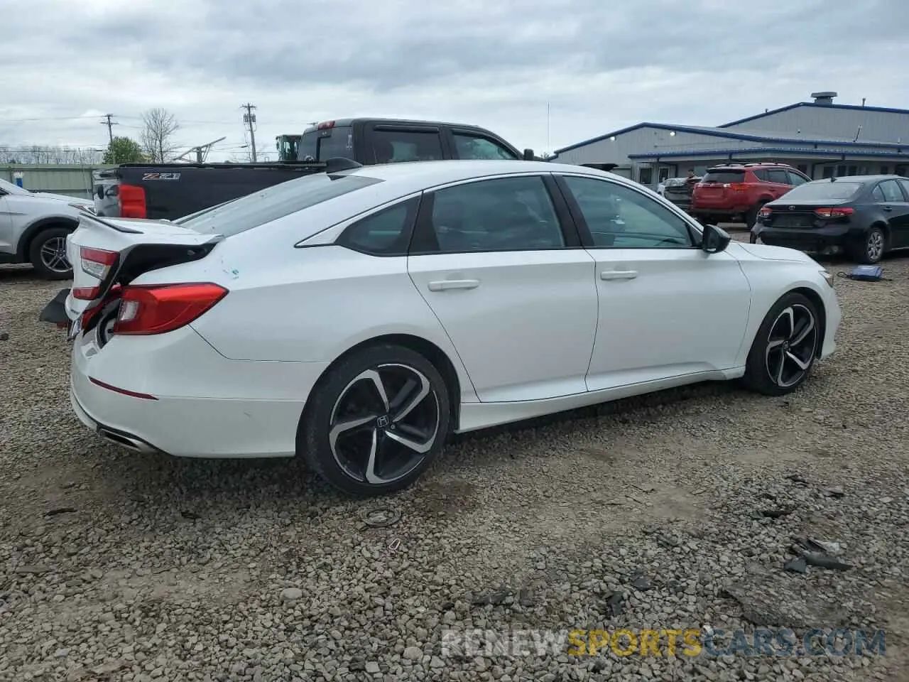 3 Photograph of a damaged car 1HGCV1F3XNA075894 HONDA ACCORD 2022