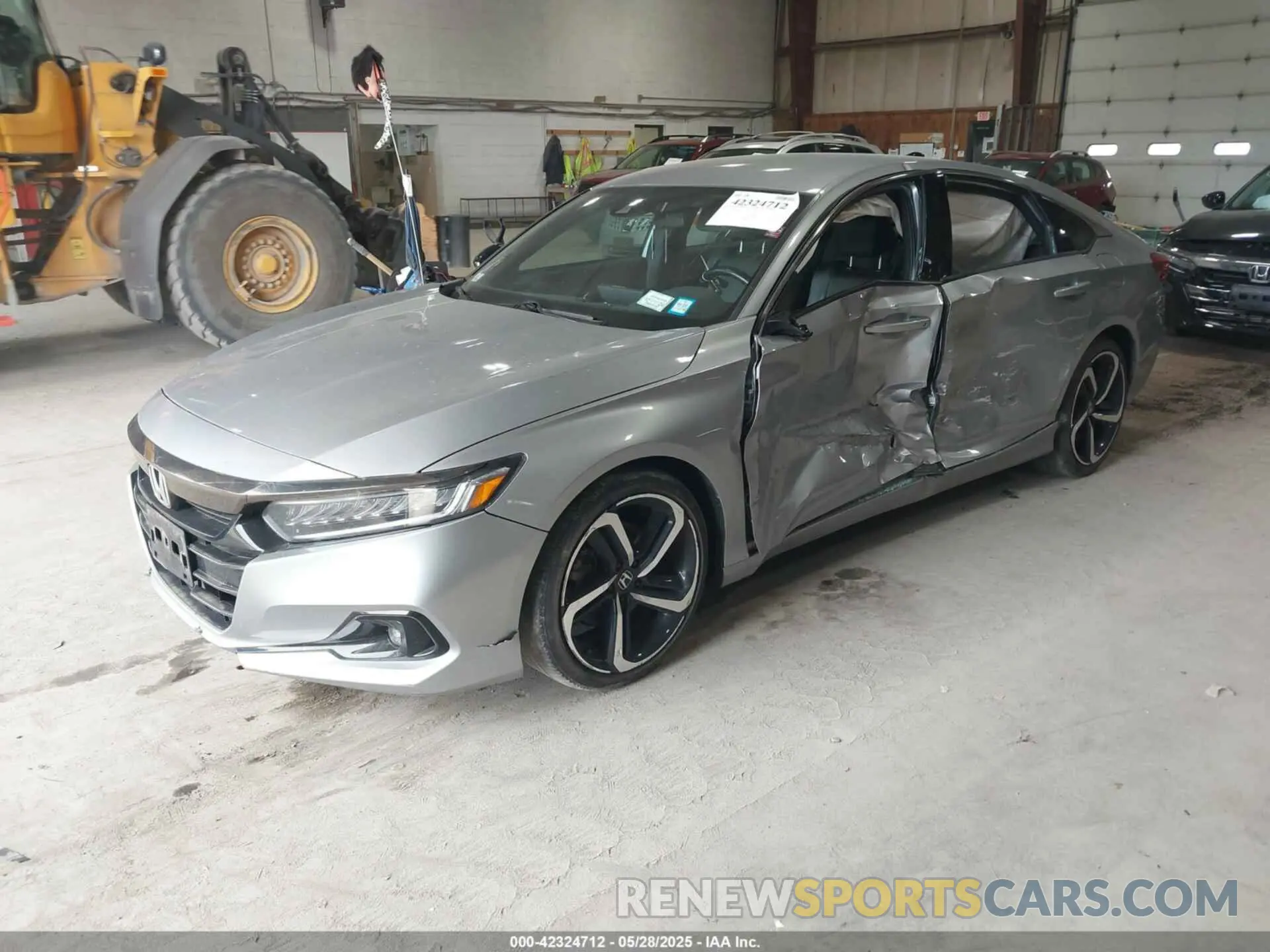 2 Photograph of a damaged car 1HGCV1F3XNA091349 HONDA ACCORD 2022
