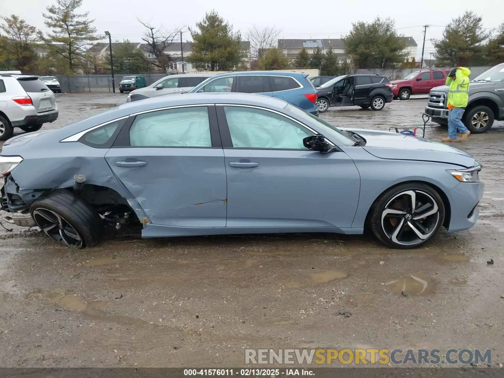 13 Photograph of a damaged car 1HGCV1F3XNA093862 HONDA ACCORD 2022