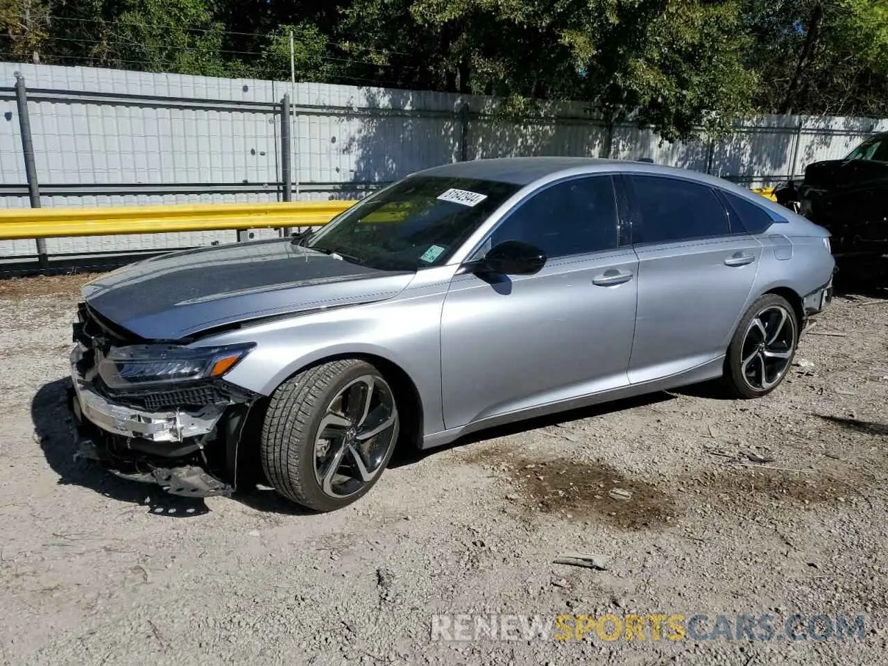 1 Photograph of a damaged car 1HGCV1F3XNA095191 HONDA ACCORD 2022