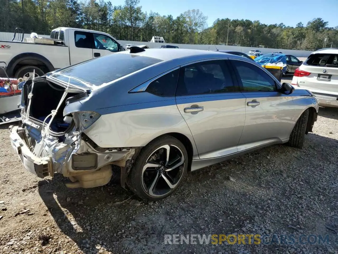 3 Photograph of a damaged car 1HGCV1F3XNA095191 HONDA ACCORD 2022