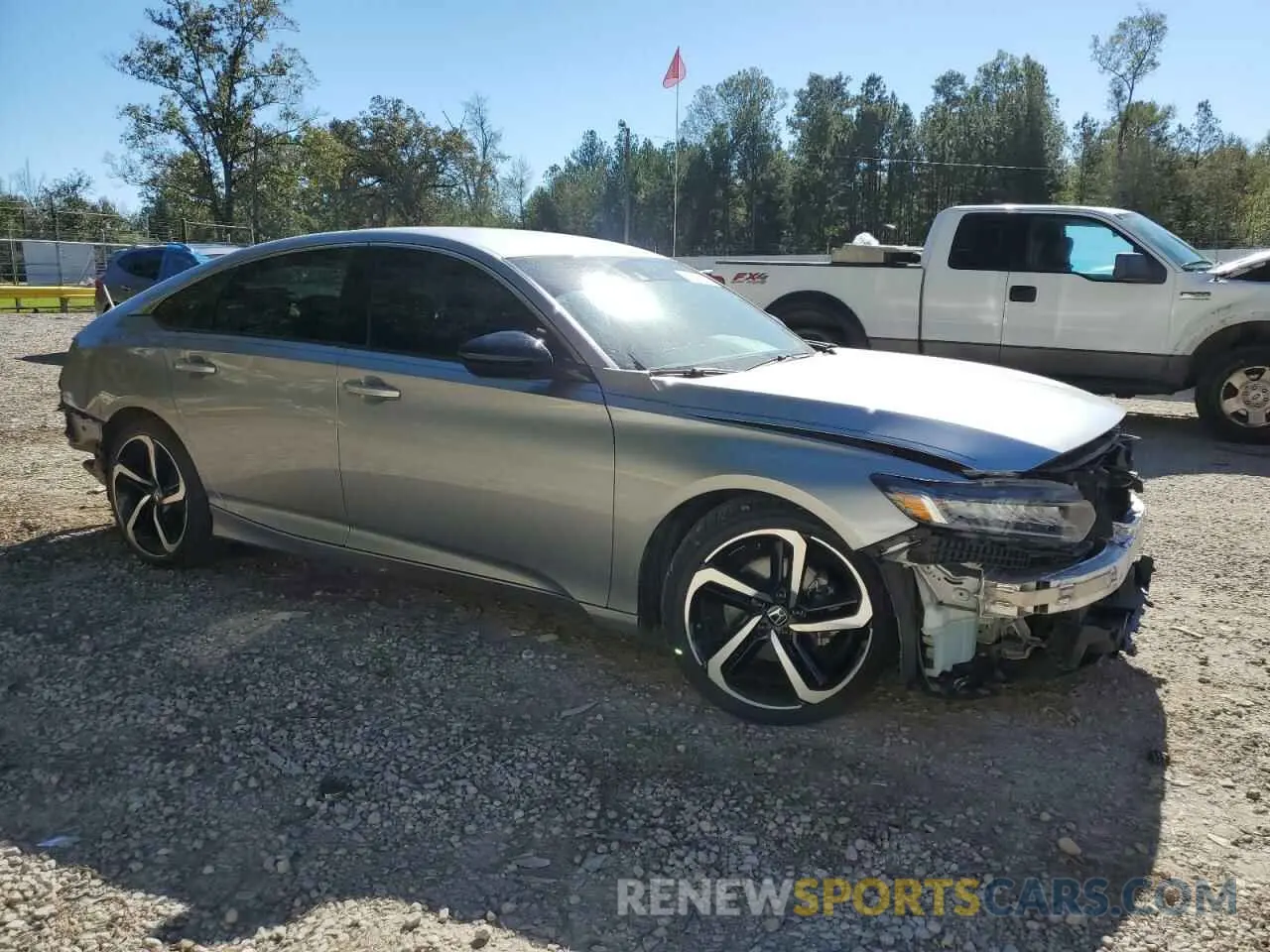 4 Photograph of a damaged car 1HGCV1F3XNA095191 HONDA ACCORD 2022