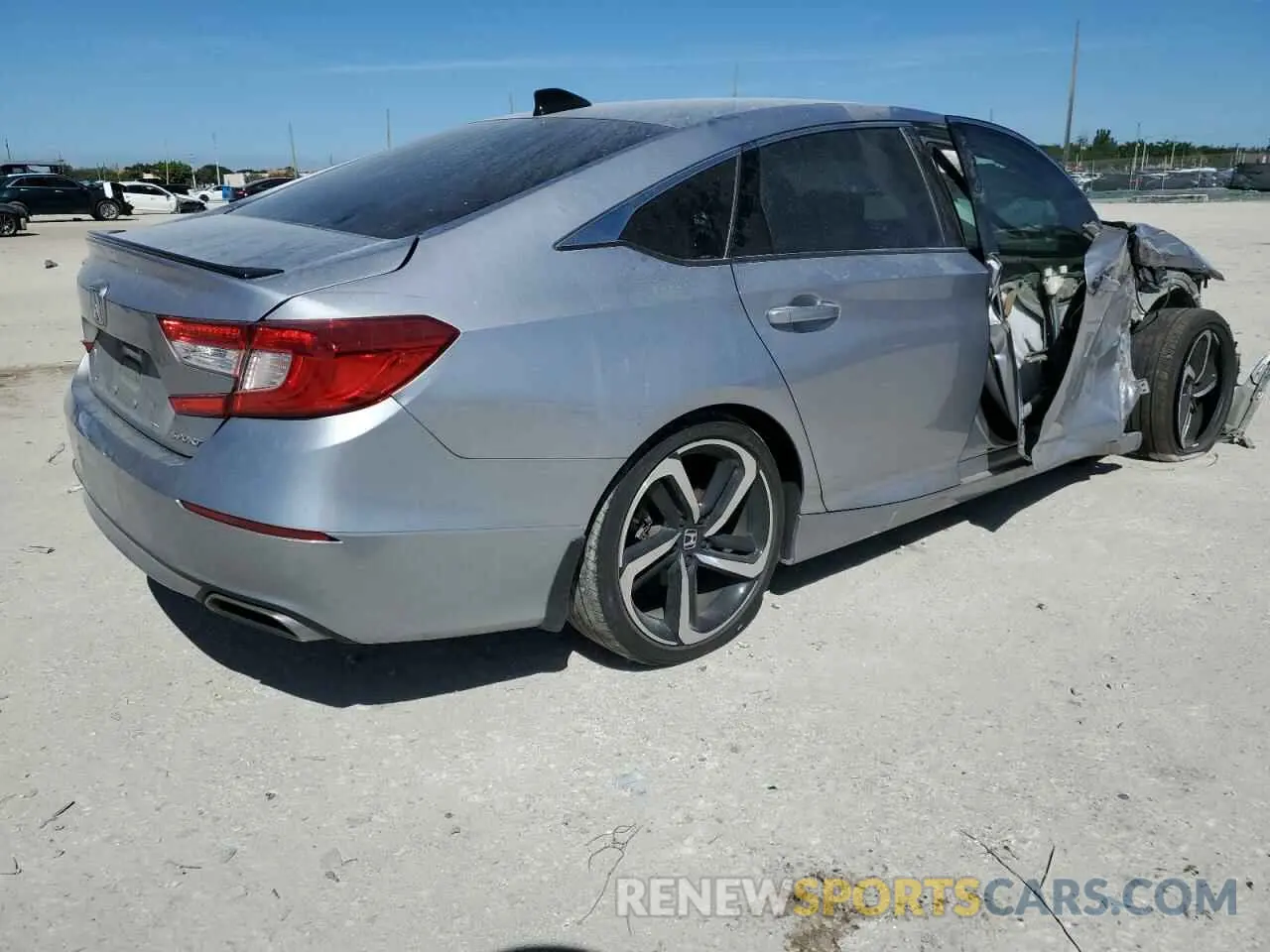 3 Photograph of a damaged car 1HGCV1F3XNA100602 HONDA ACCORD 2022