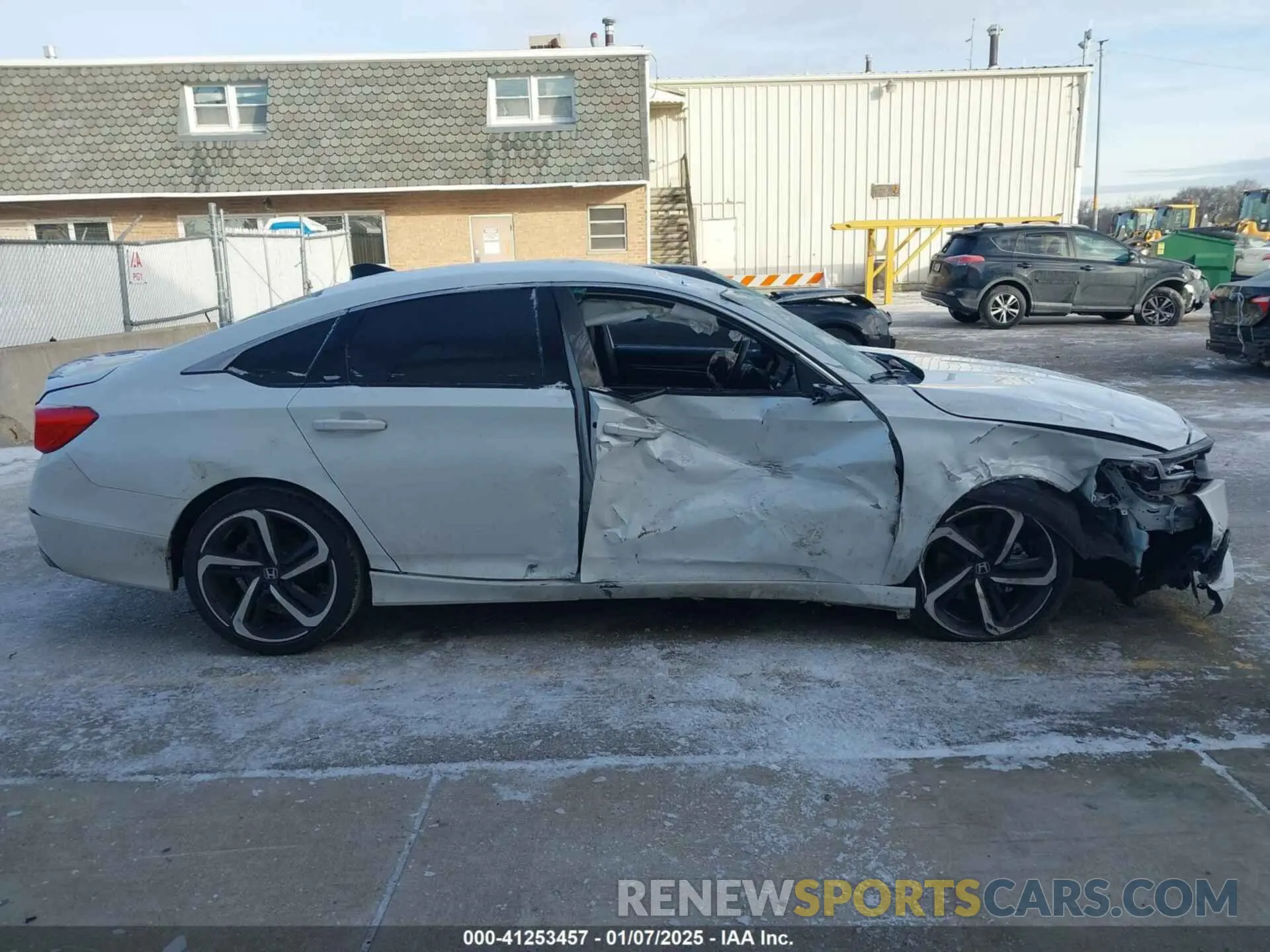 13 Photograph of a damaged car 1HGCV1F3XNA109946 HONDA ACCORD 2022