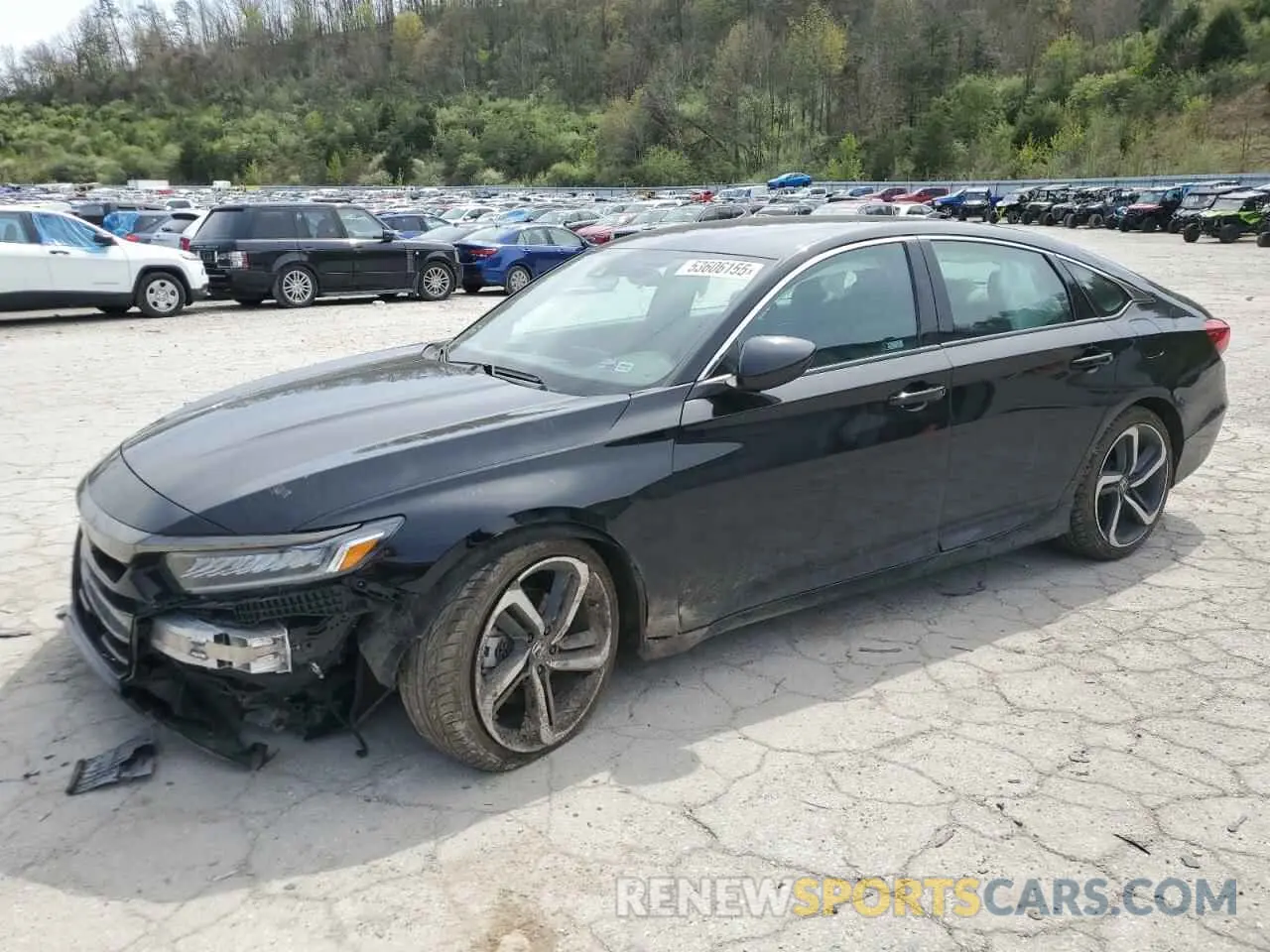1 Photograph of a damaged car 1HGCV1F3XNA117531 HONDA ACCORD 2022