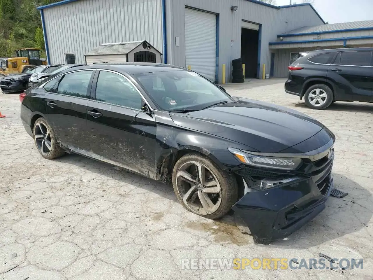 4 Photograph of a damaged car 1HGCV1F3XNA117531 HONDA ACCORD 2022