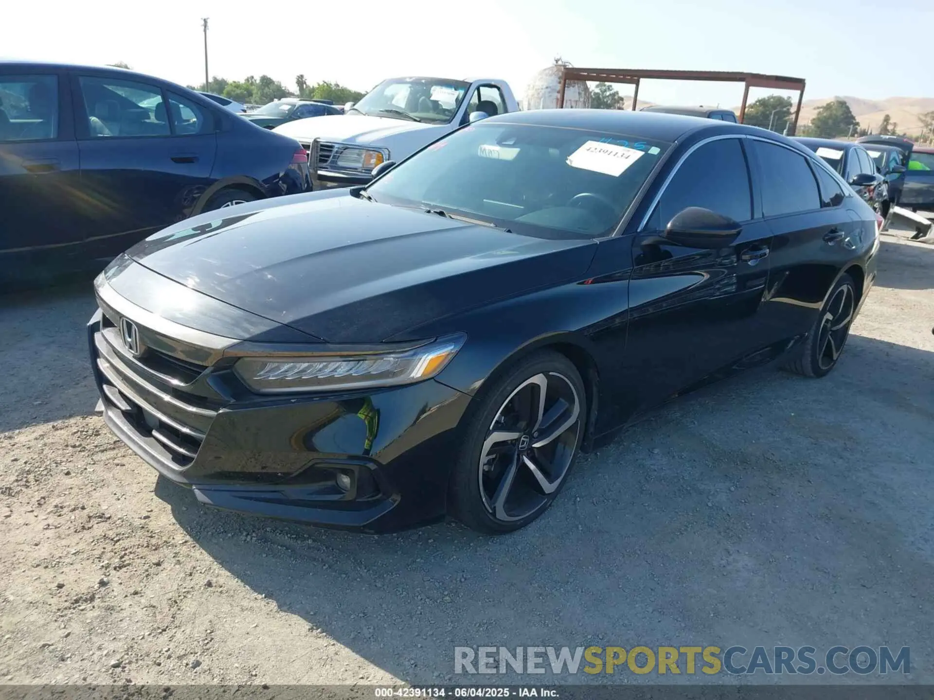 2 Photograph of a damaged car 1HGCV1F40NA061625 HONDA ACCORD 2022