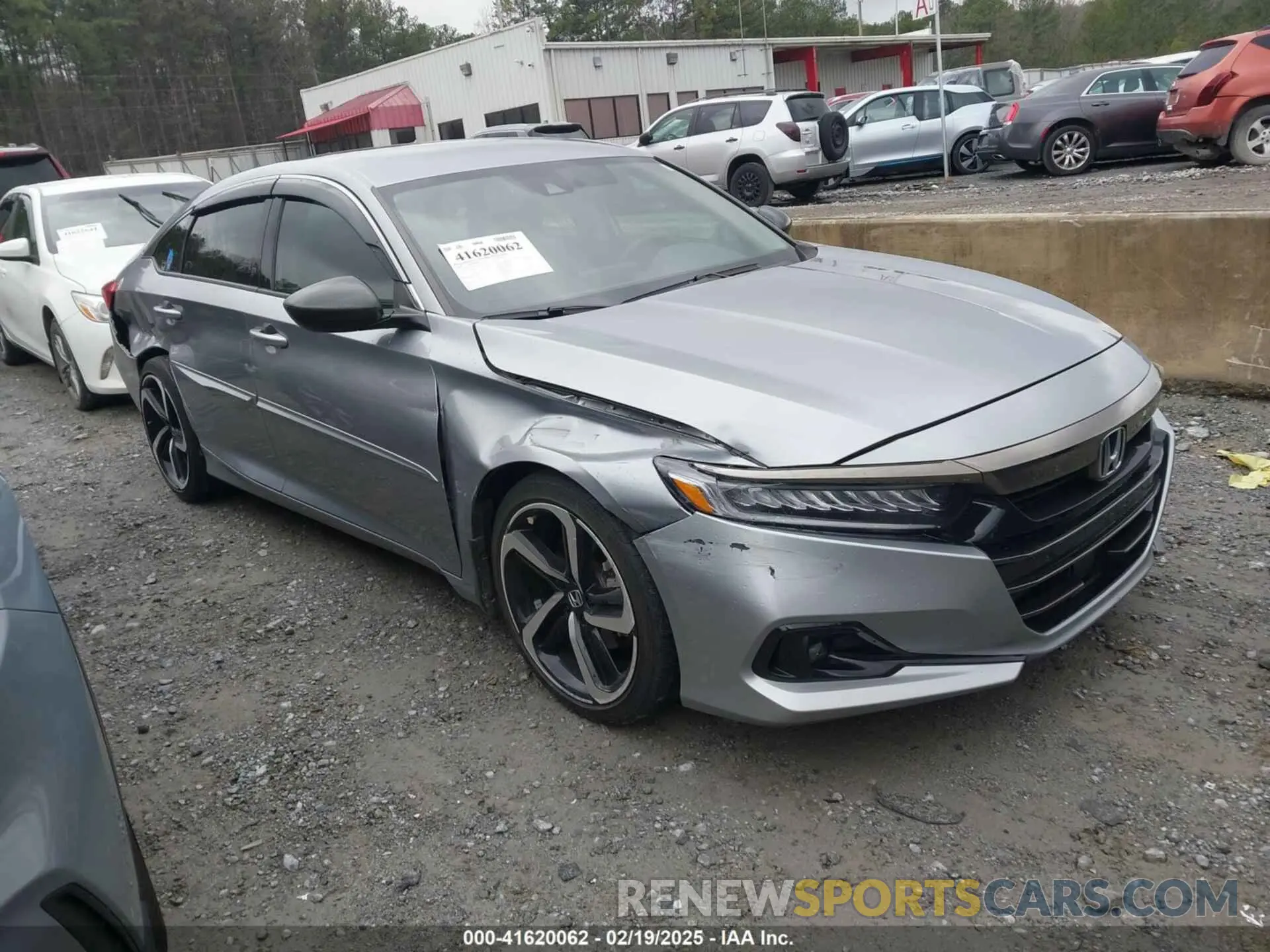 1 Photograph of a damaged car 1HGCV1F40NA077159 HONDA ACCORD 2022