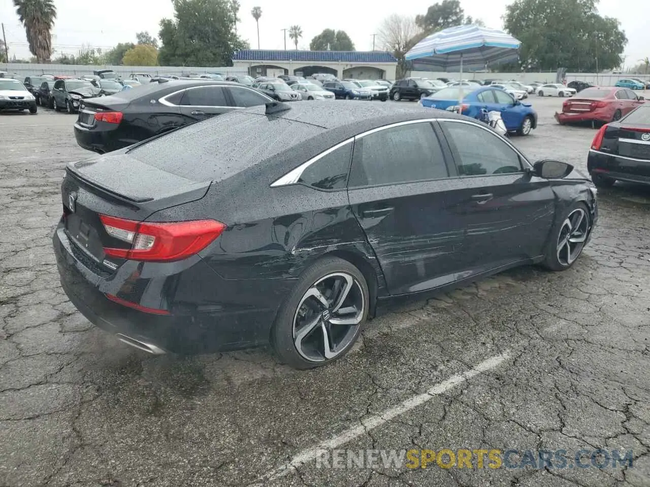 3 Photograph of a damaged car 1HGCV1F40NA081261 HONDA ACCORD 2022